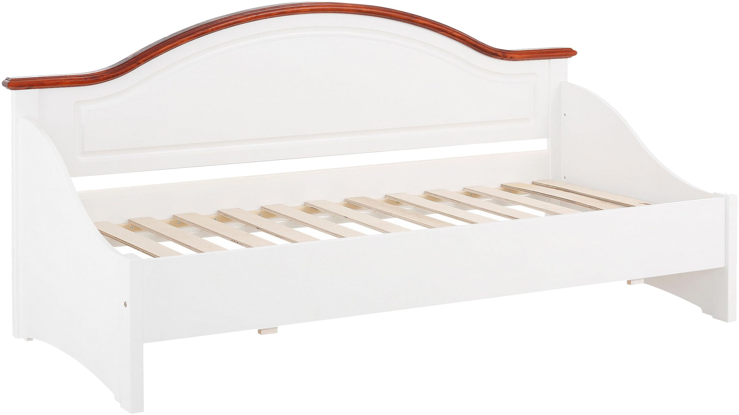 OTTO home Daybett "Konrad" stabile Konstruktion aus massiver Kiefer, mit Rollrost