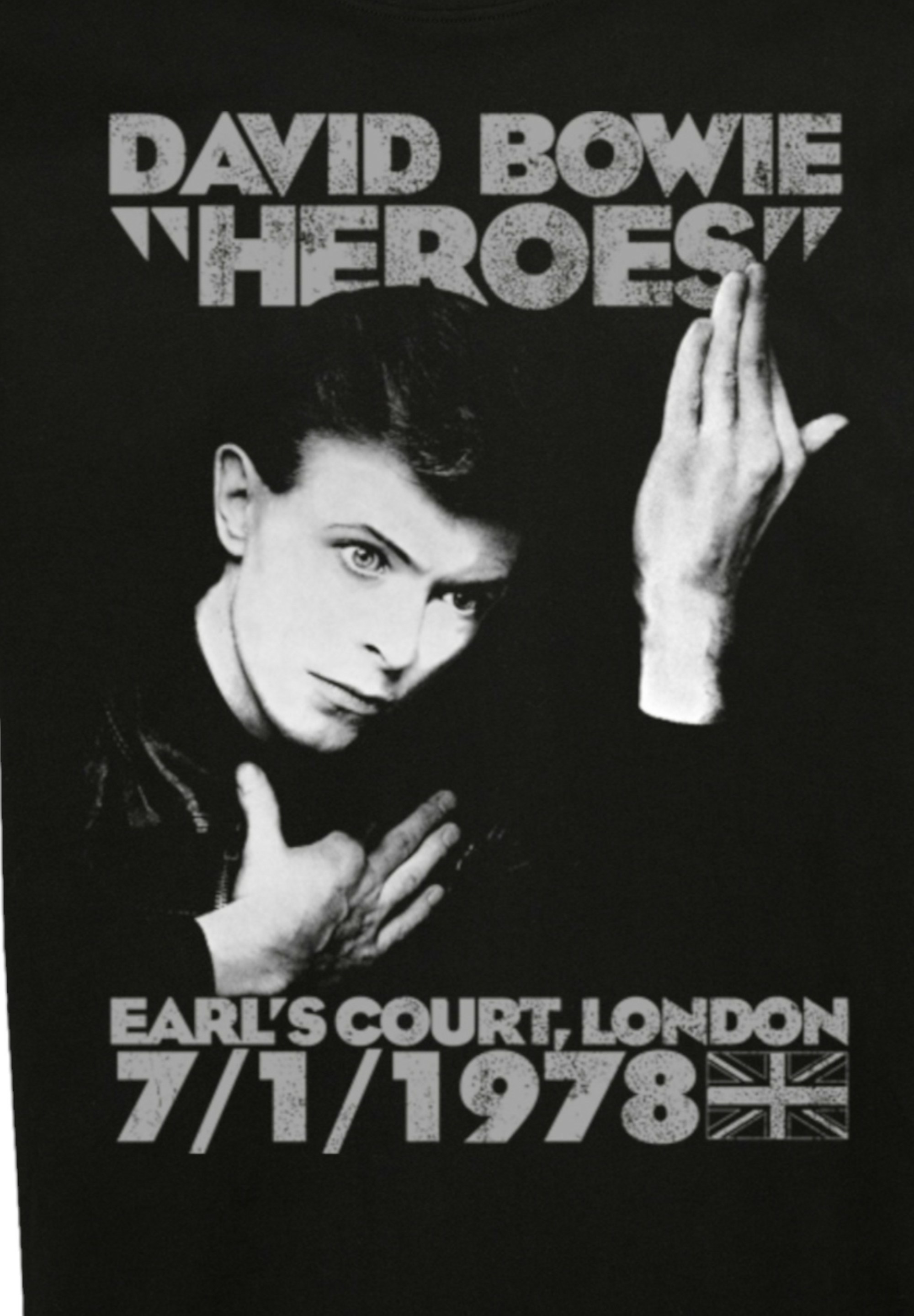 Thumbnail - F4NT4STIC T-Shirt "David Bowie Earls Court Heroes" Print