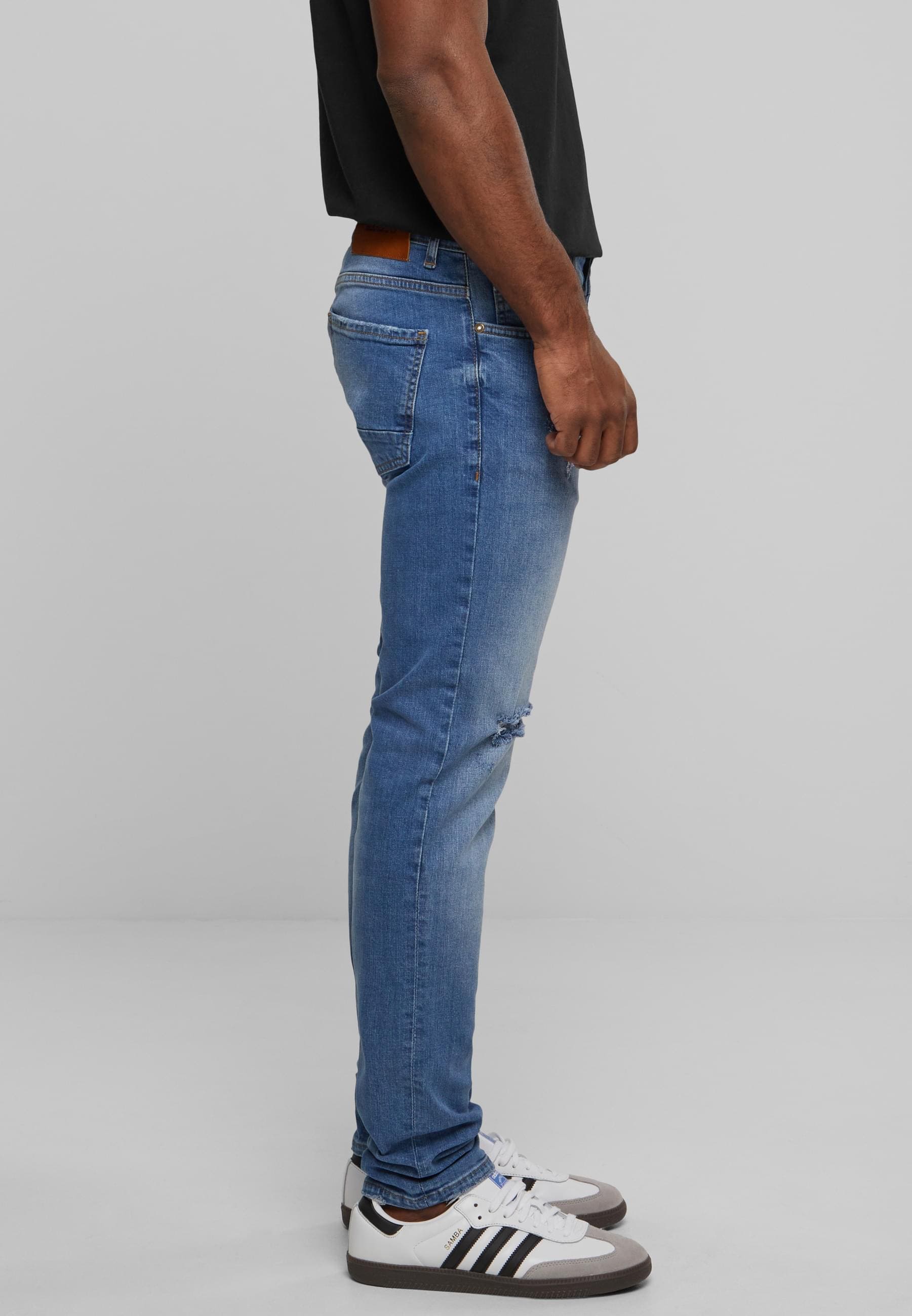 2Y Studios Bequeme Jeans »2Y Studios Herren 2Y Destroyed Slim Fit Jeans«