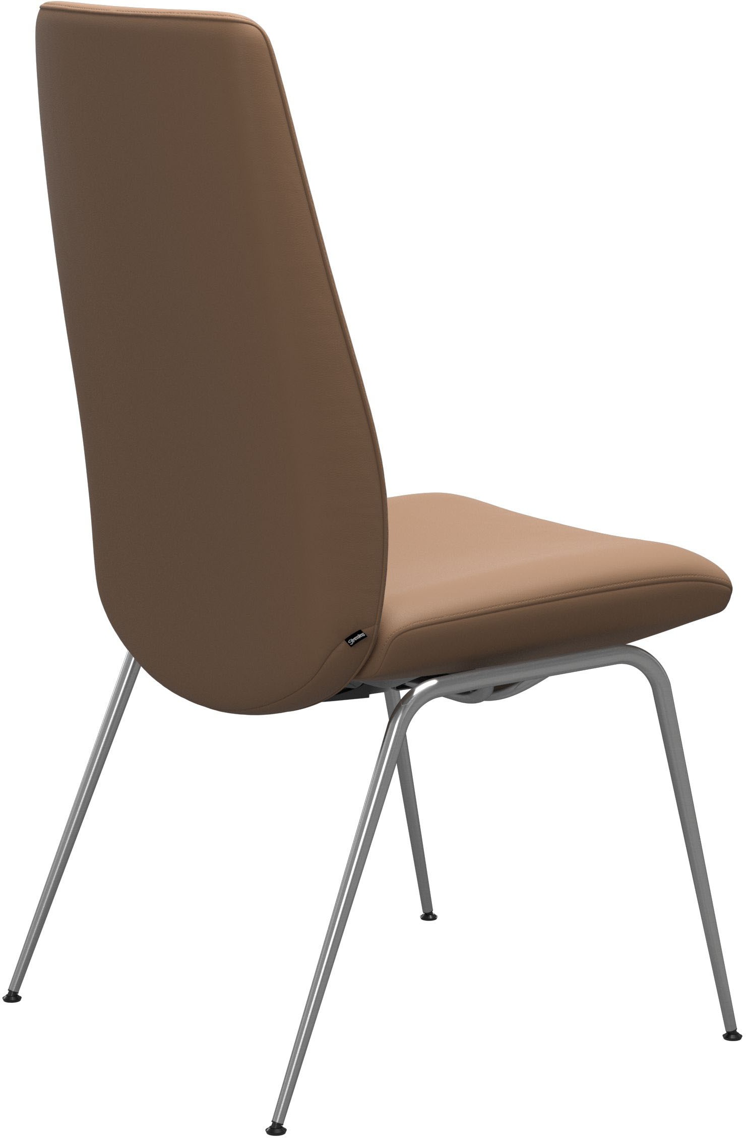 Stressless® Polsterstuhl »Laurel«, Leder BATICK, High Back, Größe L, mit Beinen aus Stahl in Schwarz matt