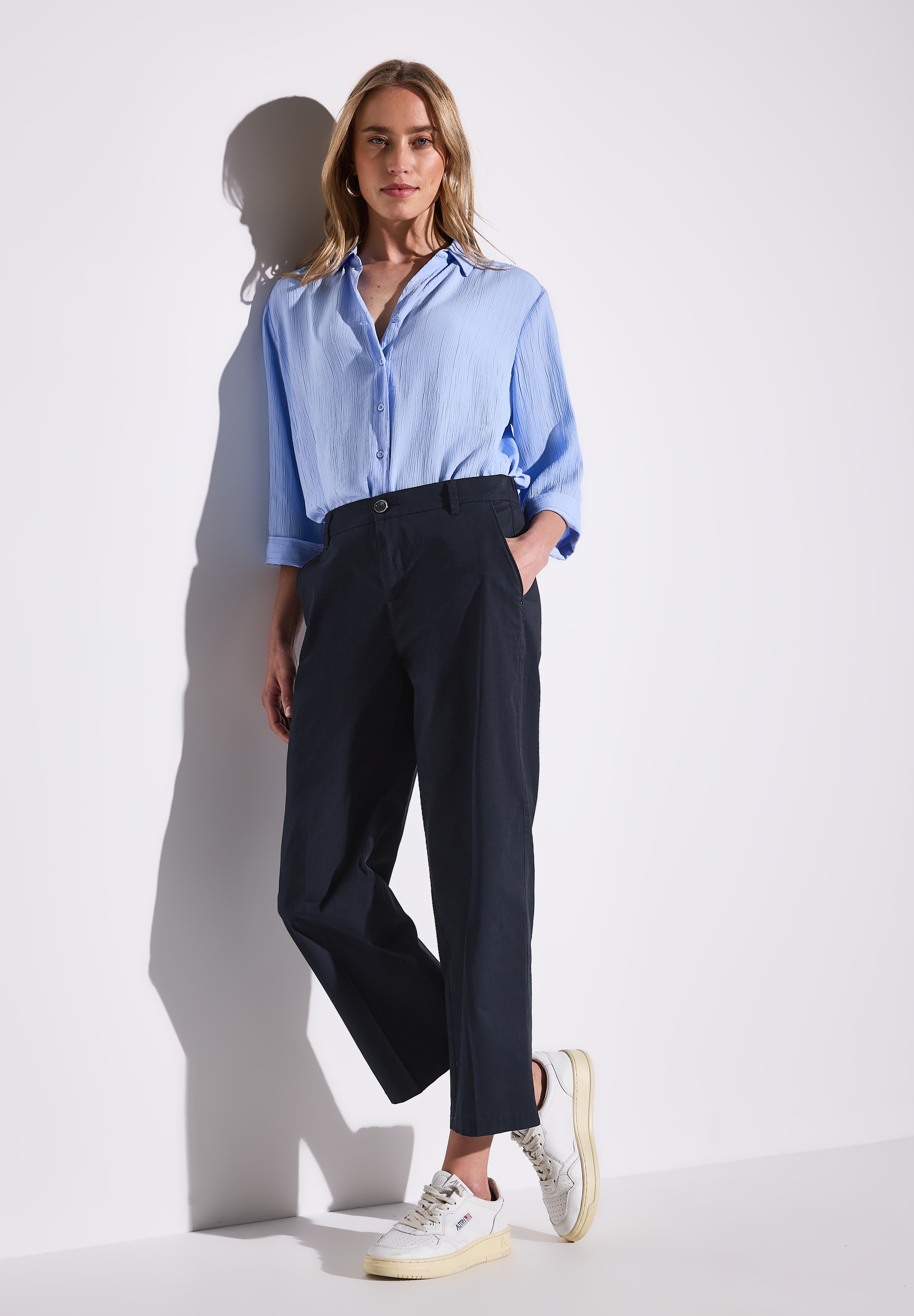 STREET ONE Chinohose, mit geradem Bein