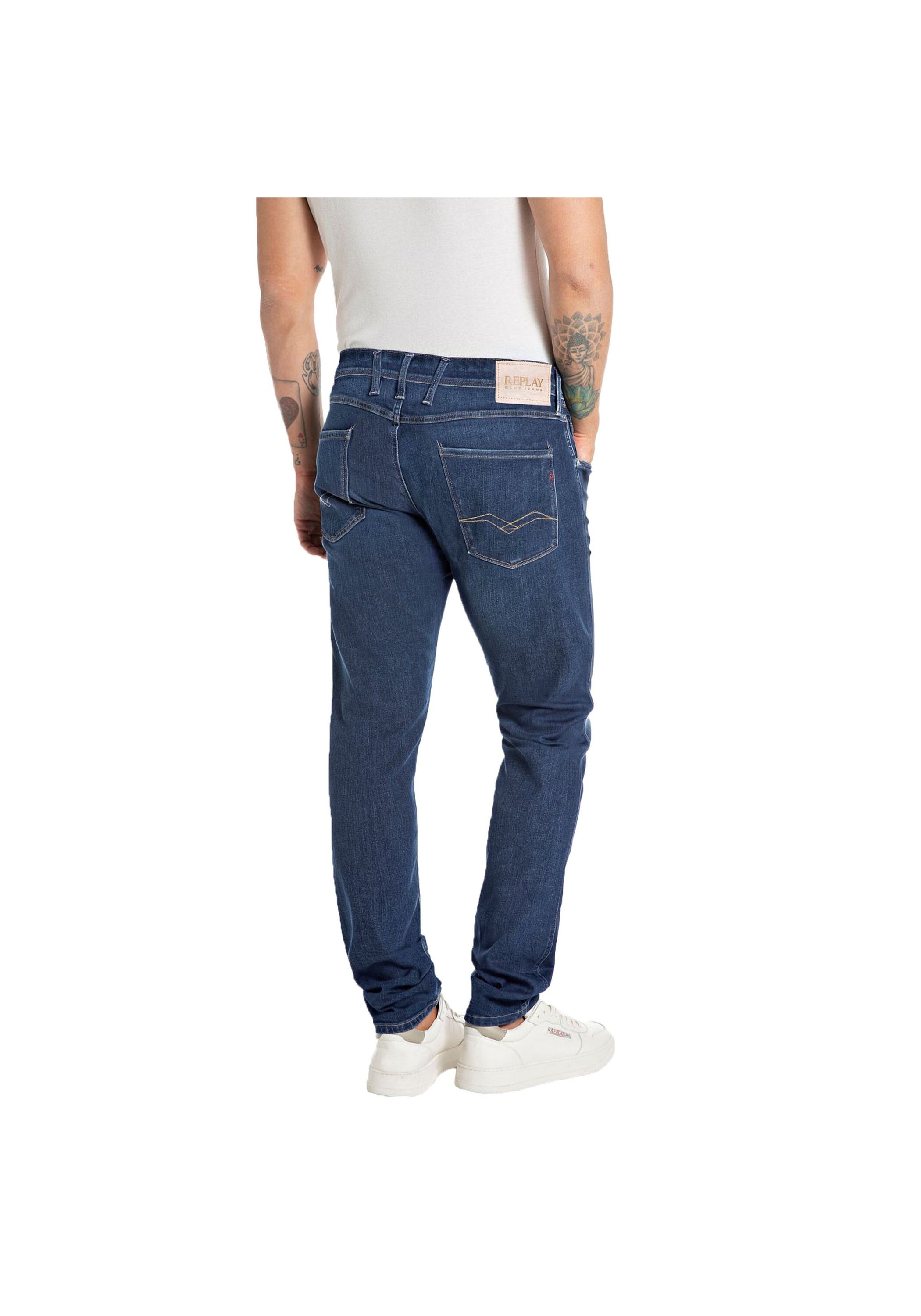 Replay Skinny-fit-Jeans "Jeans Hyperflex ANBASS 1er Pack" 1 günstig online kaufen