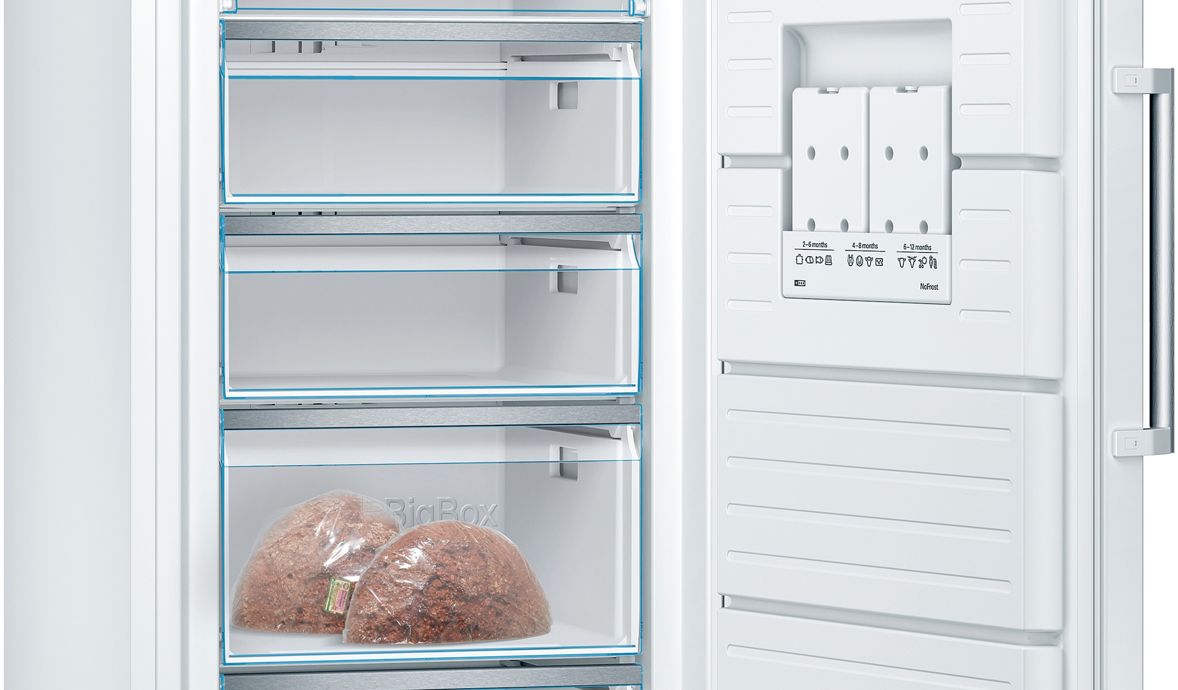 BOSCH Gefrierschrank Serie 6 »GSN58DWDV«, 191 cm hoch, 70 cm breit