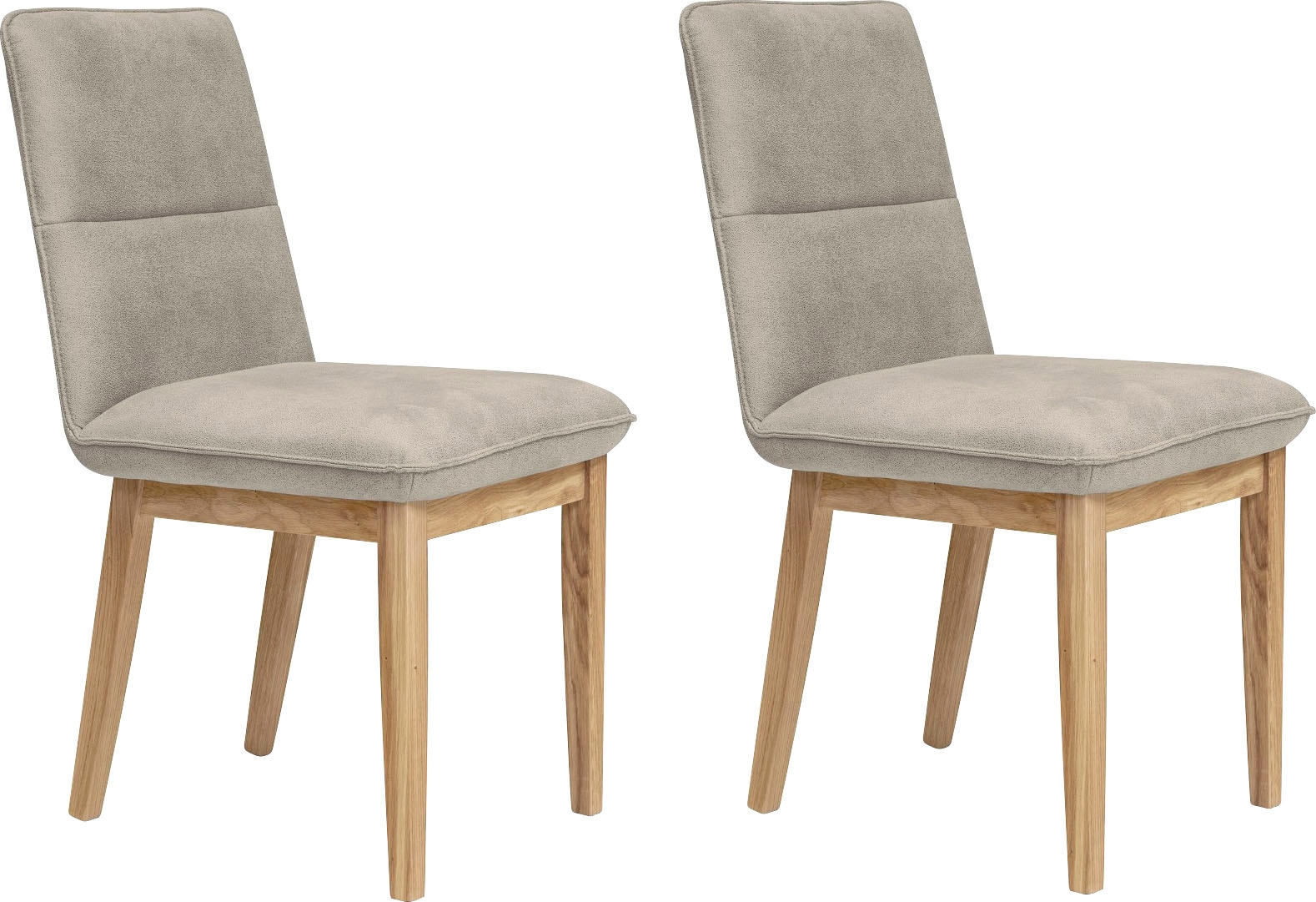 OTTO home Eckbankgruppe »Beluna + Cross Essecke Sitzgruppe Eckbank Küchenbank BESTSELLER« Set, Eckbank, 2 Stühle und Tisch, 4 Stk. tlg. Sitzgruppe Esszimmer Stühle Tisch und Bank bequem gepolstert