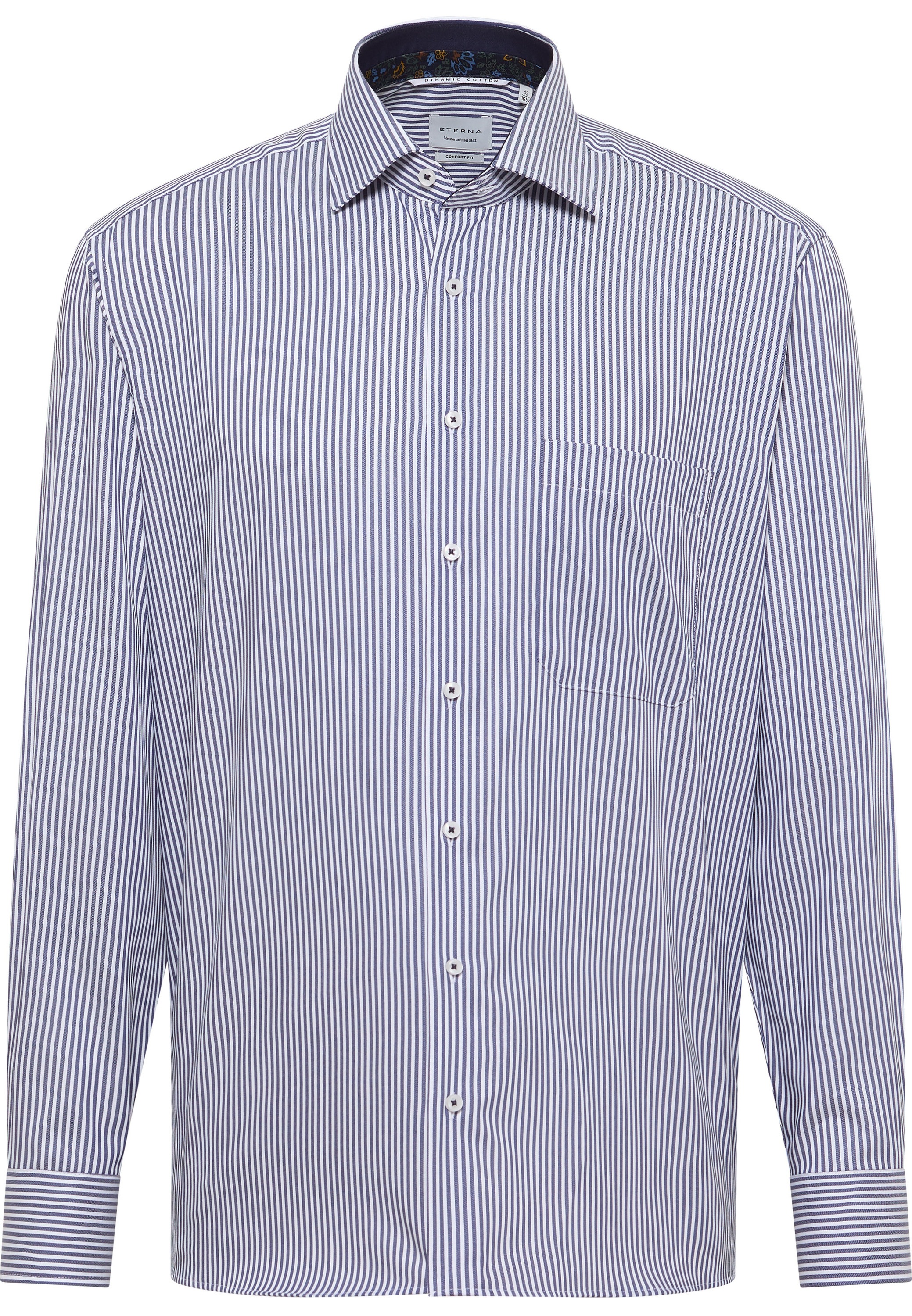 Eterna Langarmhemd »COMFORT FIT«, NON IRON (bügelfrei)