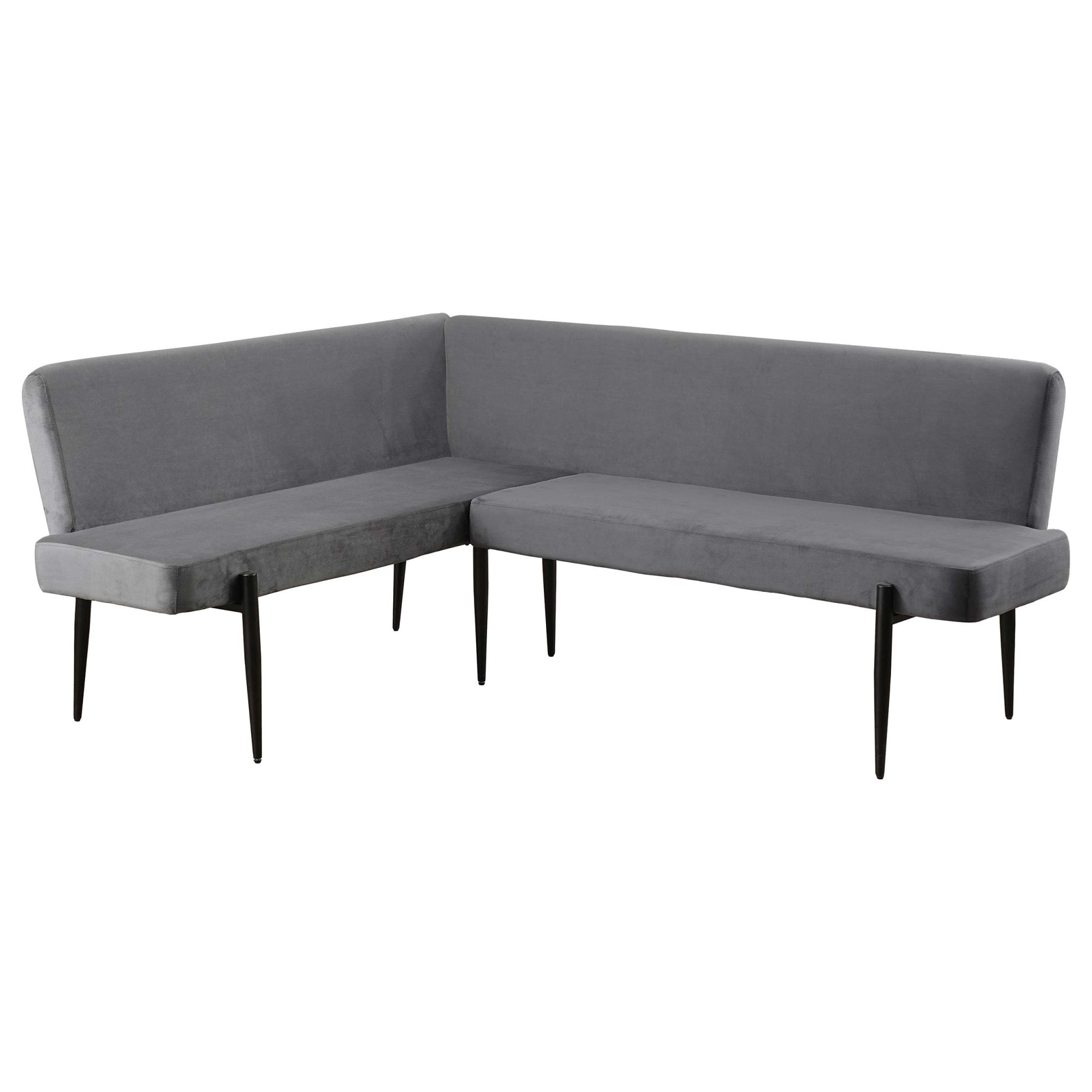 OTTO home Eckbank "Frida" Federkern, pflegeleichtem Velours oder Webstoff Bezug, Breite 210 cm