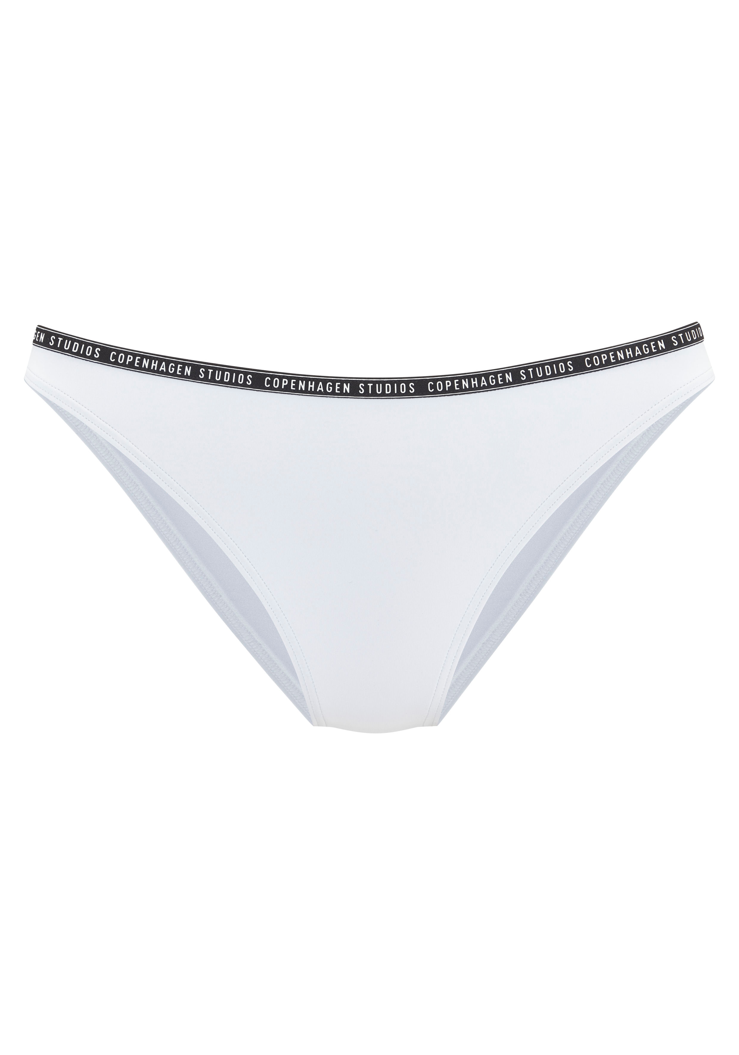 Copenhagen Studios Bikini-Hose "Cody" mit Markenbranding