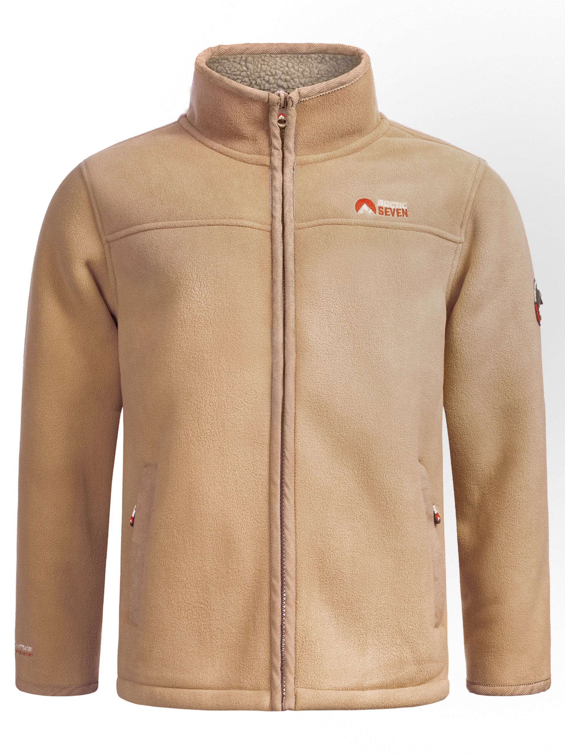 Thumbnail - Arctic Seven Fleecejacke "ASZeroo" mit hoch schließendem Stehkragen