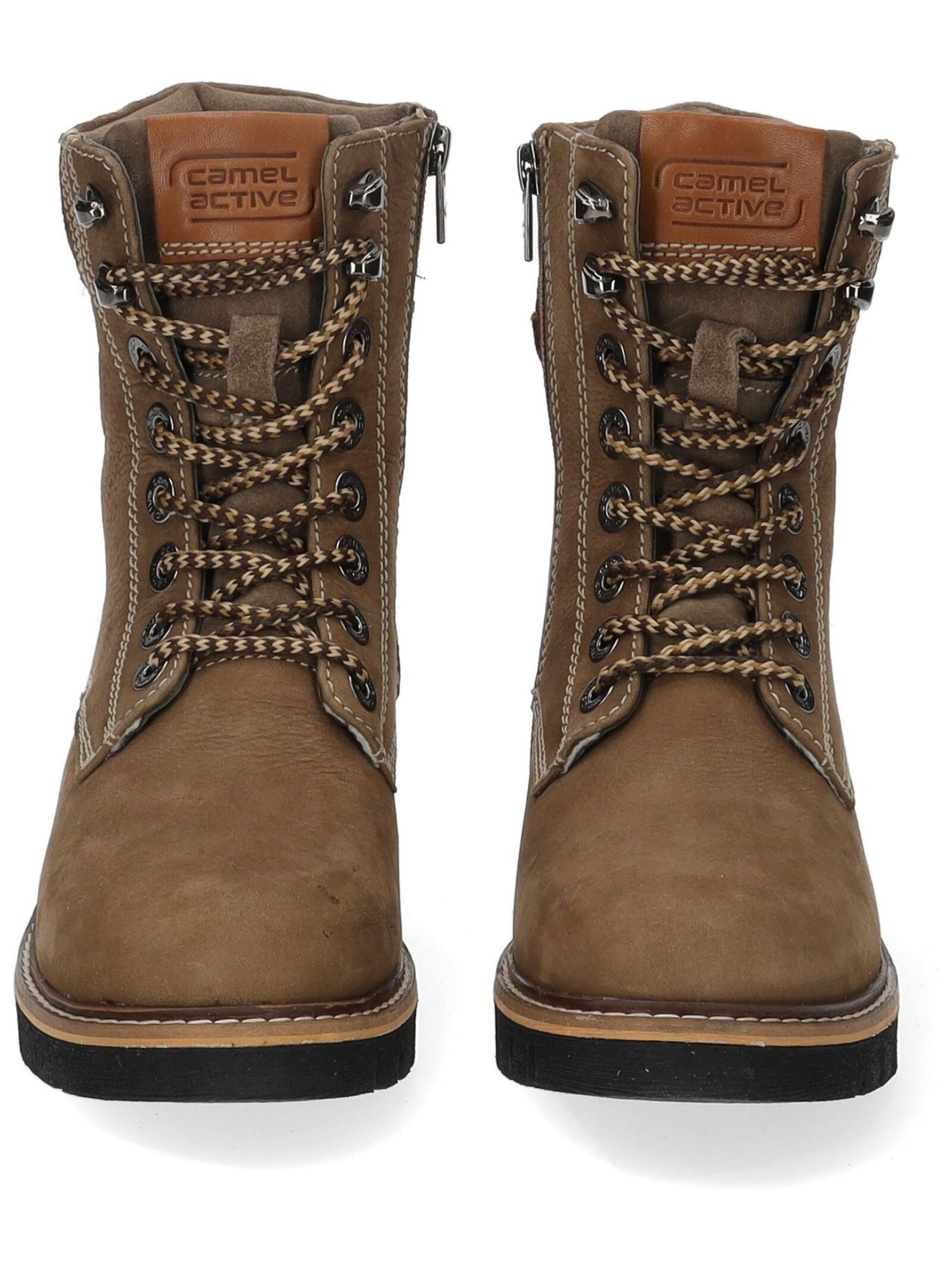 camel active Schnürstiefelette »camel active Stiefelette Leder/Textil«