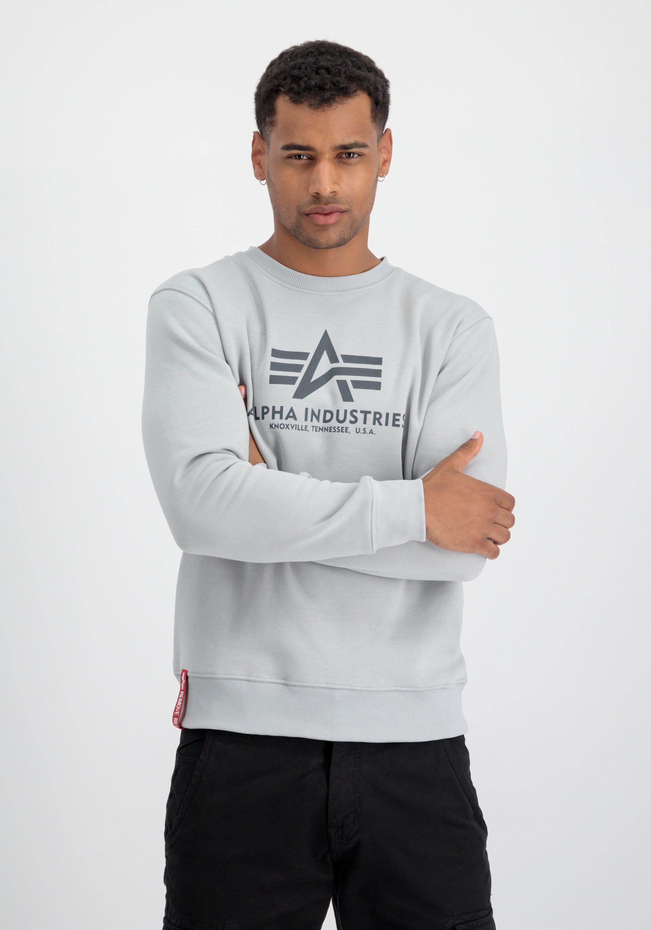 Alpha Industries Sweater "Alpha Industries Men - Sweatshirts Basic Sweater" günstig online kaufen