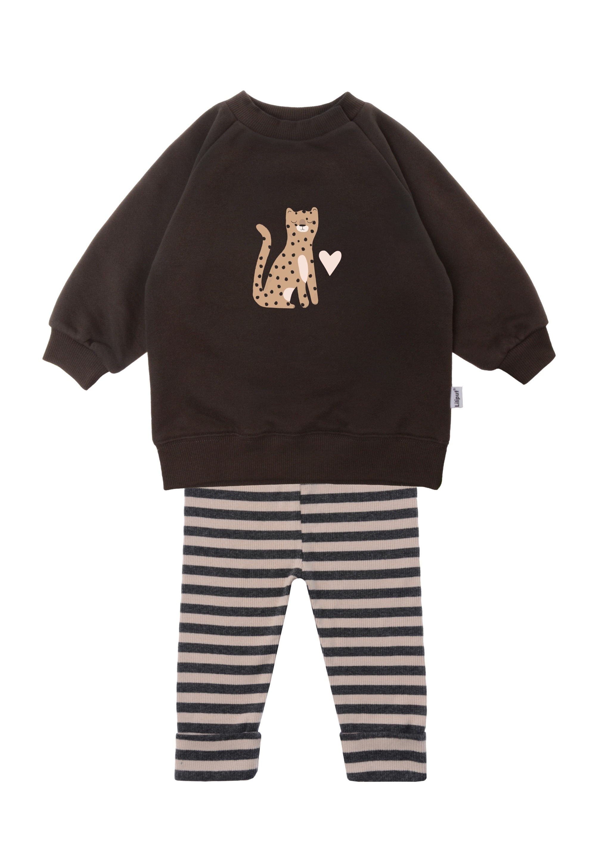Liliput Sweatanzug »Leopard«, bestehend aus weicher Leggings und Sweatshirt