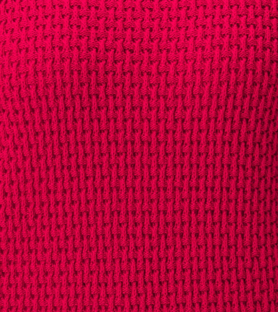 Aniston CASUAL Strickpullover, mit gewellten Bündchen am Saum und den langen Ärmeln - NEUE KOLLEKTION
