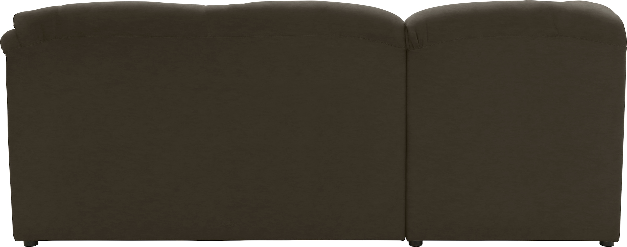 DOMO collection Ecksofa »Faenza für kleine Räume, Stellmaße 232,176cm, komfortabel, L-Form«, mit Ottomane, zeitlos, elegante Armlehnen, wahlweise mit Bettfunktion