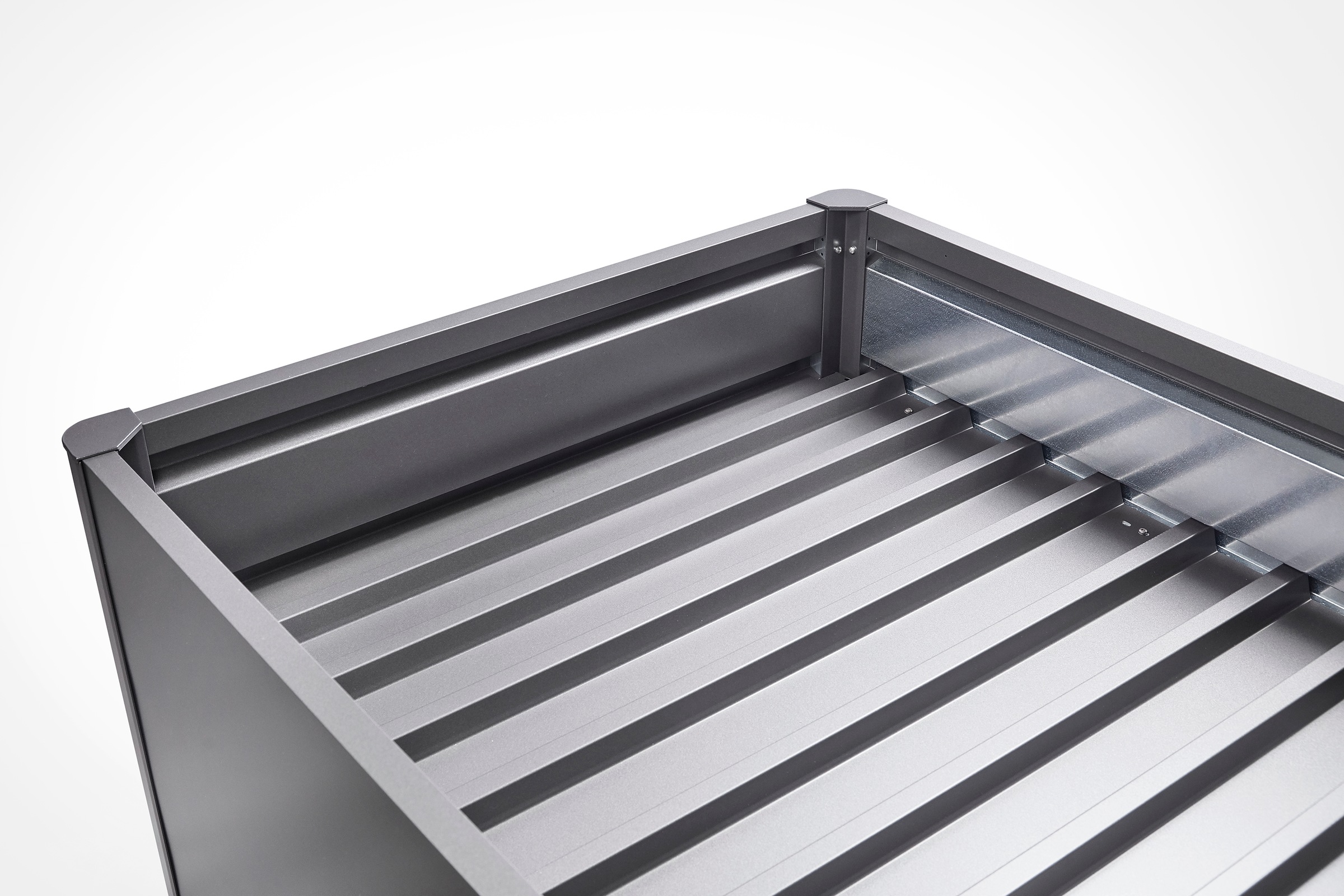 Biohort Hochbeet-Zwischenboden "für 0,5x0,5m, dunkelgrau-metallic, 1-teilig günstig online kaufen