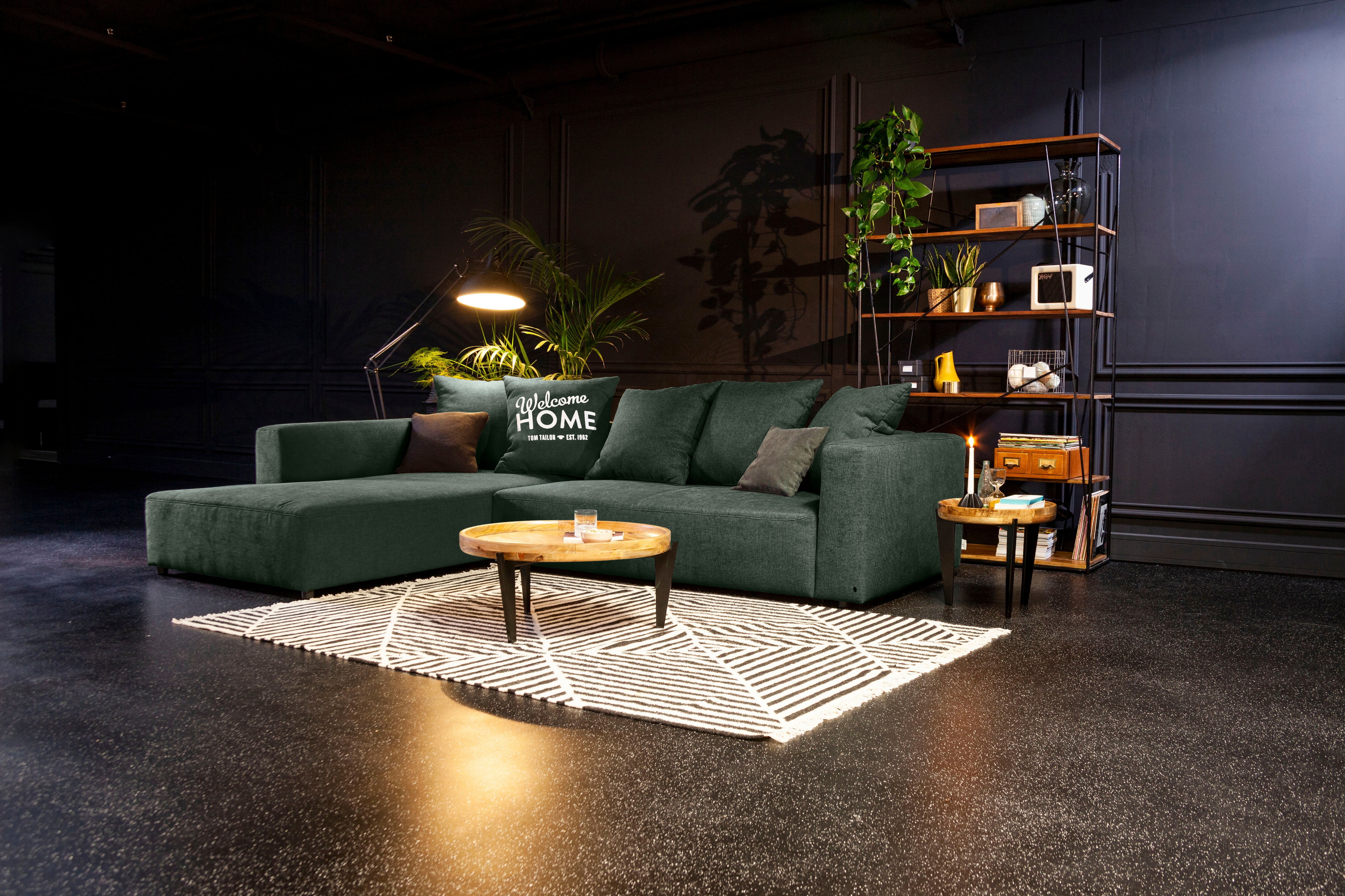 TOM TAILOR Ecksofa HEAVEN CASUAL XL, aus der COLORS COLLECTION, wahlweise mit Bettfunktion & Bettkasten