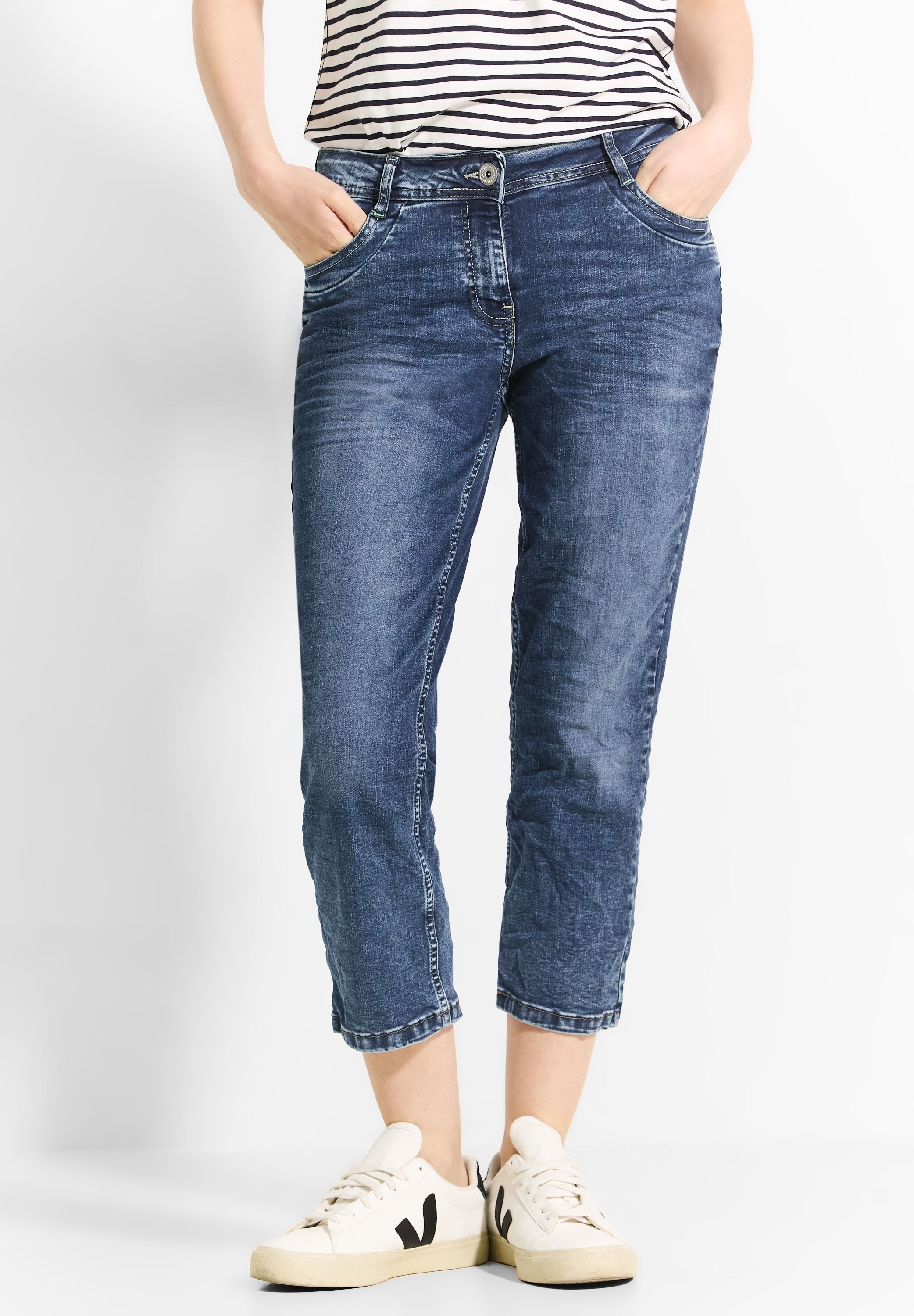 Cecil Regular-fit-Jeans "SCARLETT", mit dekorativen Nähten günstig online kaufen