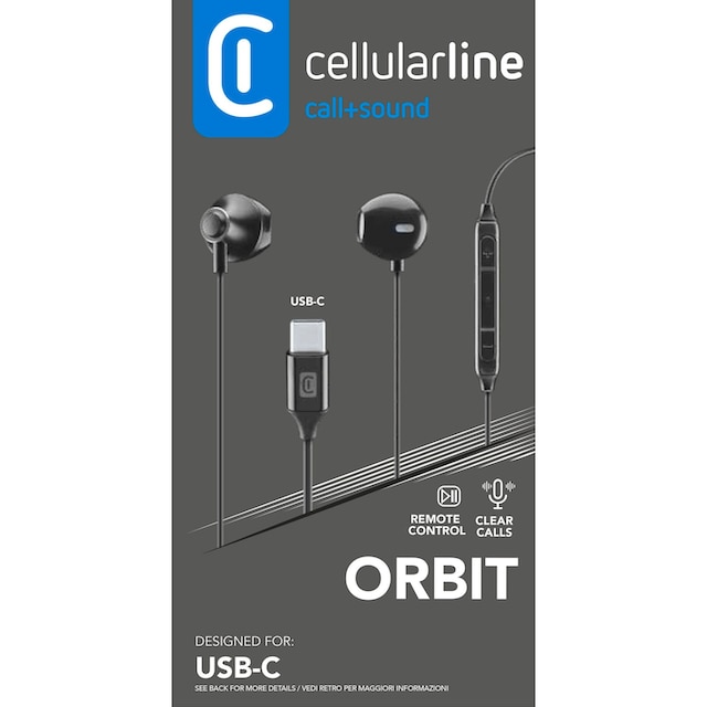 Cellularline In-Ear-Kopfhörer »USB-C Kopfhörer mit Mikrofon« | BAUR
