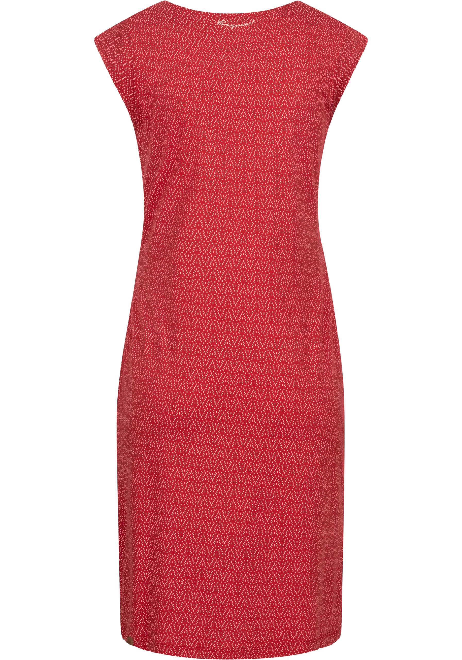 Ragwear Shirtkleid »Rivan Print«, stylisches Sommerkleid mit Alloverprint