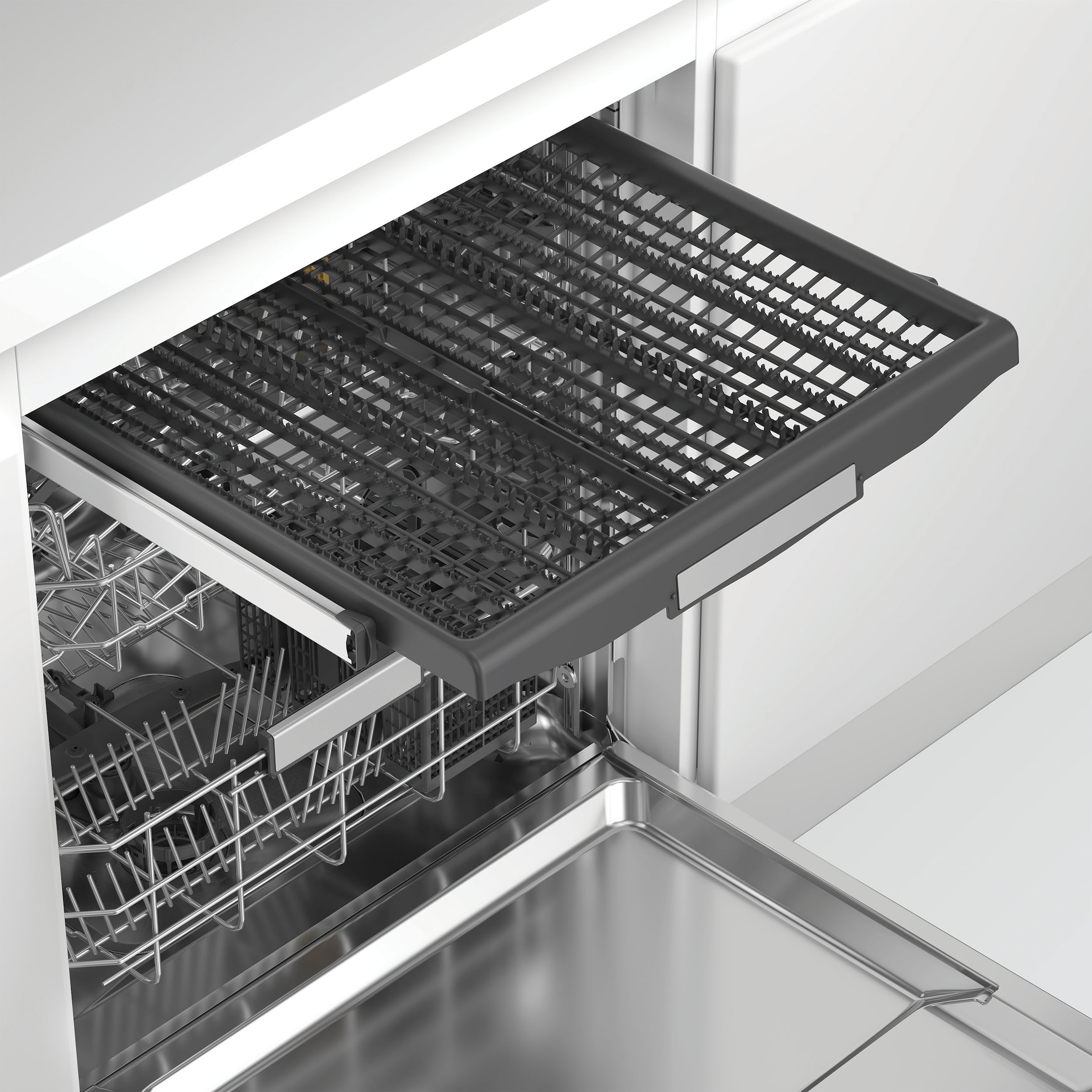 BAUKNECHT Unterbaugeschirrspüler »OBUC Ecosilent2 8650« 8,9 l 14 tlg. Maßgedecke ActiveDry – automatische Türöffnung, 2+2 Herstellergarantie