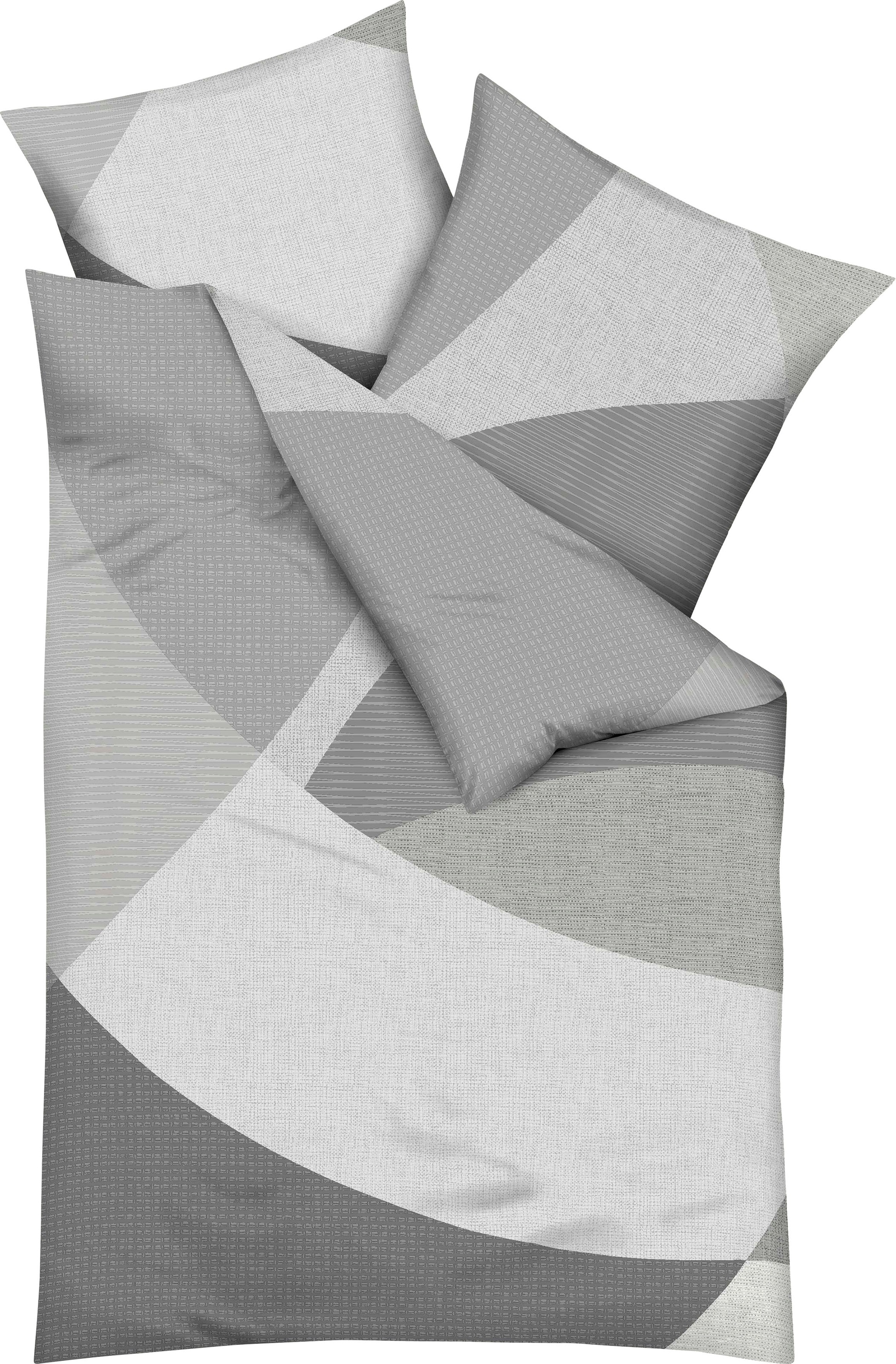 Kaeppel Bettwäsche »Vista«, (2 tlg.), feine Mako Satin Qualität und kuschelige Biber... kaufen