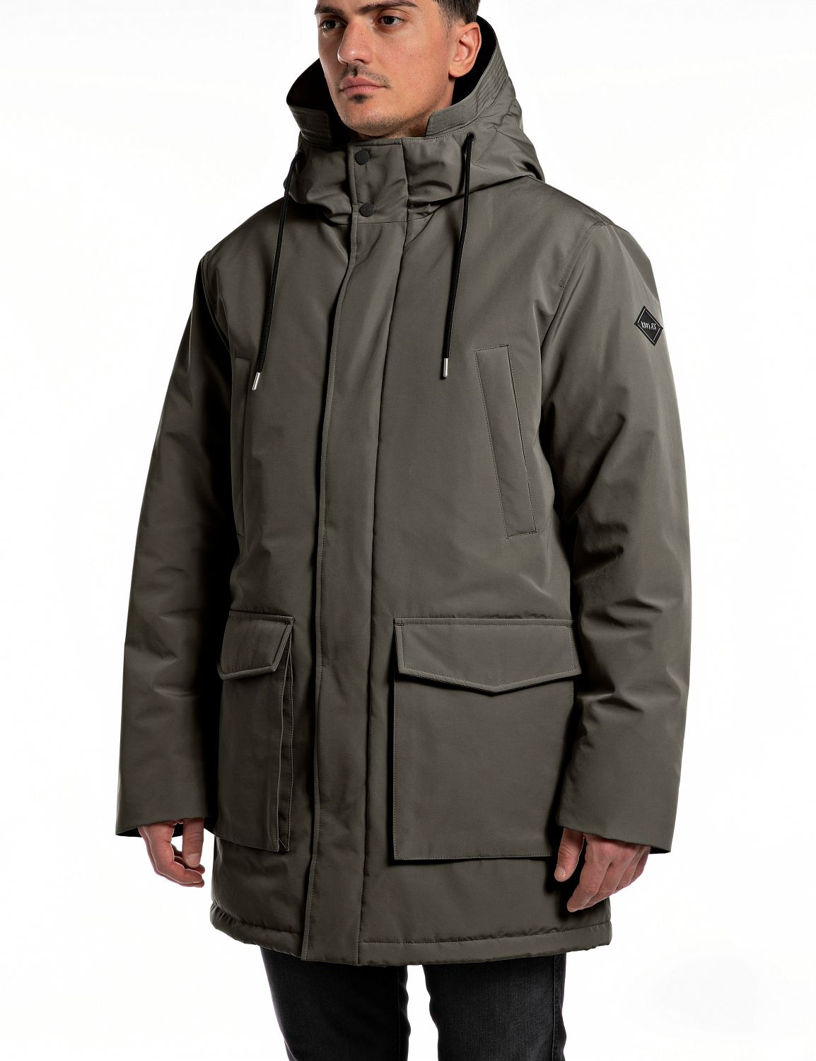 Parka, mit Kapuze