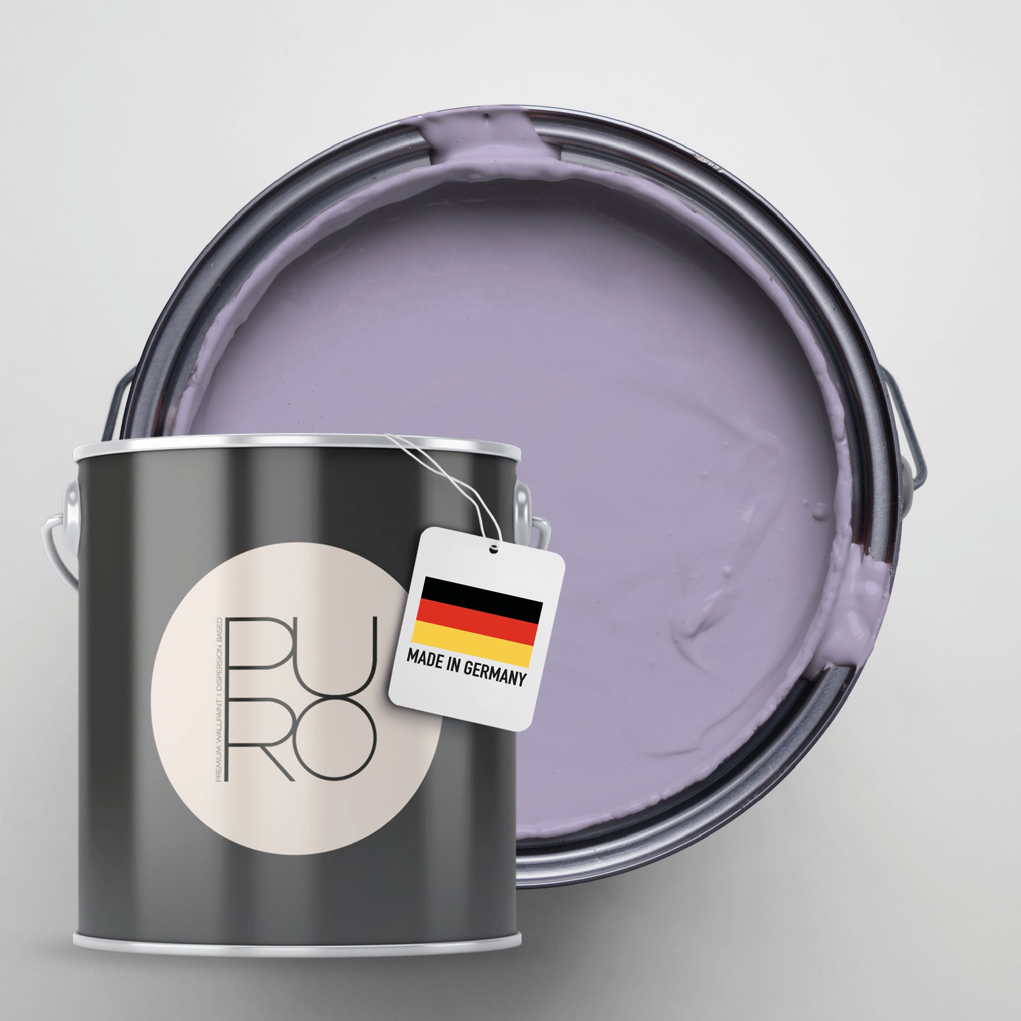 A.S. Création Wandfarbe »Premium Innenwandfarbe PURO Tuchmatt simple mauve« ideal für Wohnzimmer, Schlafzimmer, Flur und Küche, Farbwelt Violett