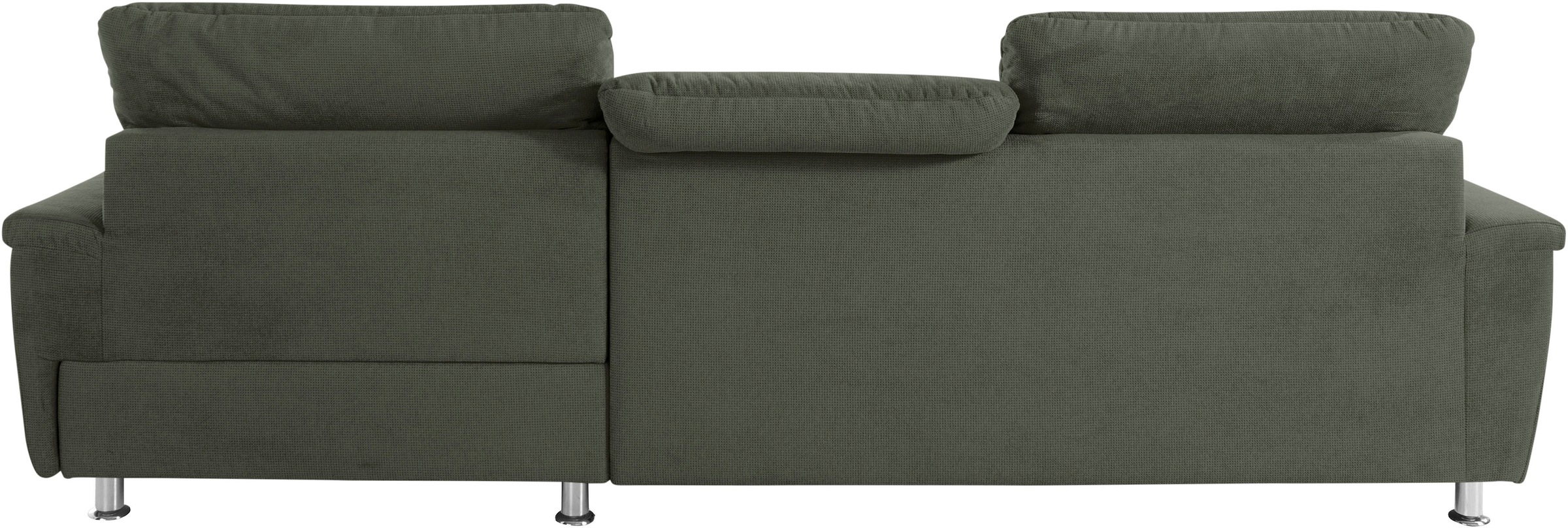 DOMO collection Ecksofa »Franzi L-Form«, wahlweise mit Kopfteilverstellung (dann Tiefe: 170 cm)