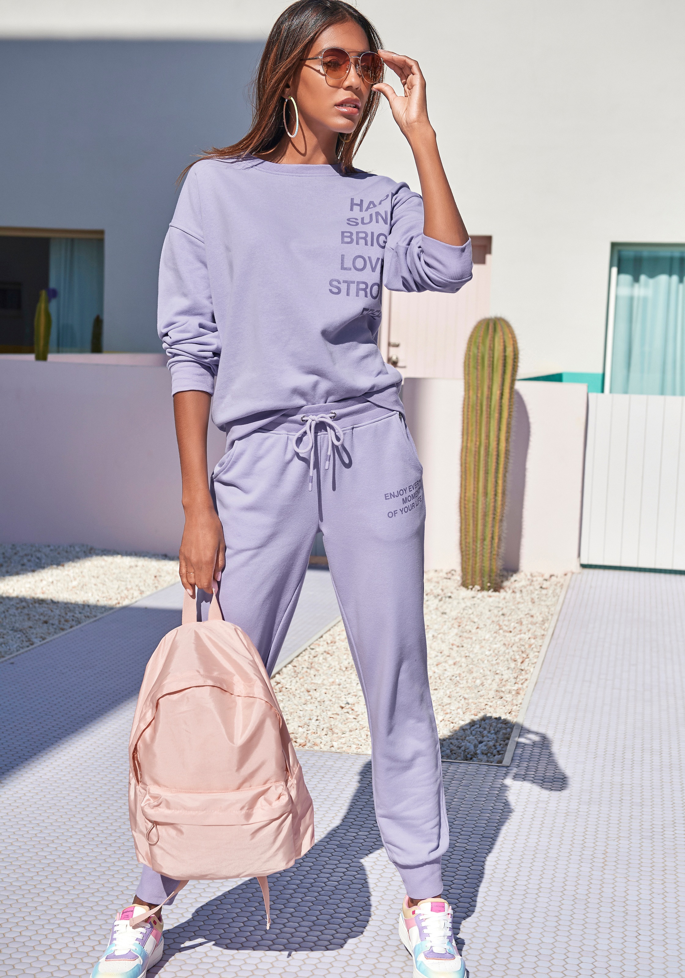 Buffalo Sweatshirt Lavender 48 2