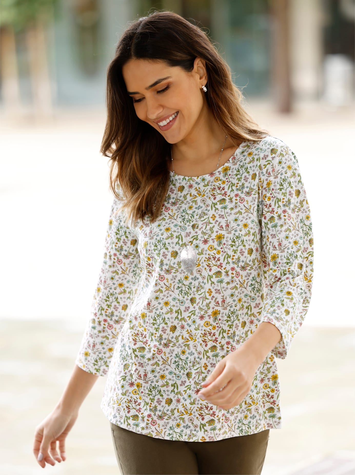 Classic Basics 3/4-Arm-Shirt "Shirt", 1 tlg. günstig online kaufen