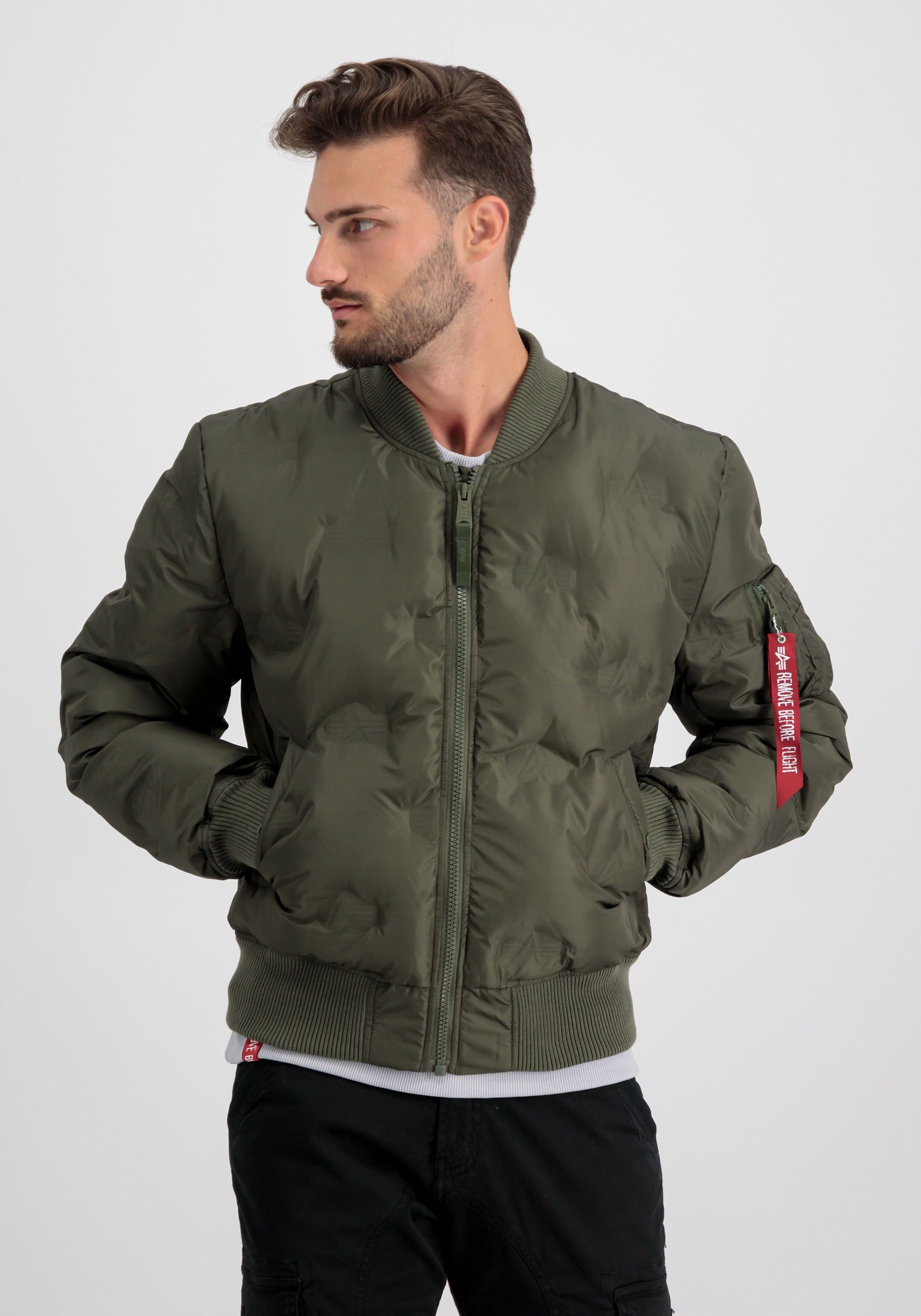 Thumbnail - Alpha Industries Winterjacke "MA-1 Emb. Logo Puffer"