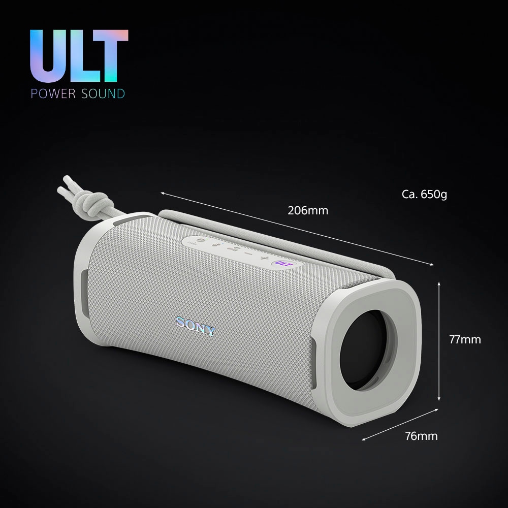 Sony Bluetooth-Lautsprecher »ULT FIELD 1«, Wasserdicht, Staubdicht, Stoßfest, 12 Stunden Batterielaufzeit