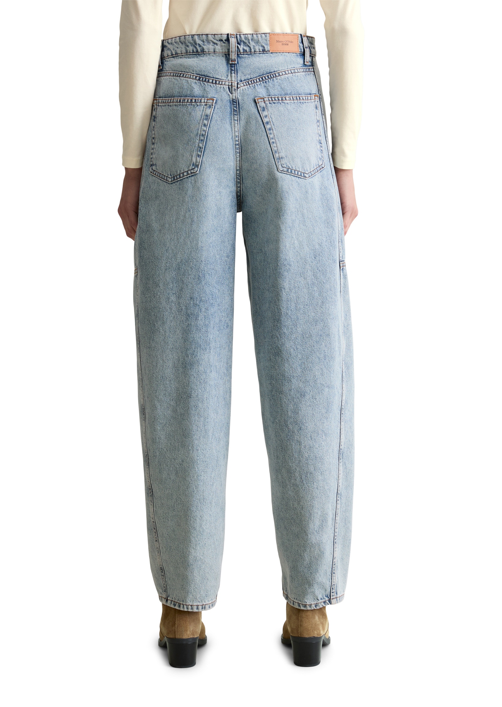 Marc O'Polo DENIM Weite Jeans »aus Denim mit europäischen Brennnesselfasern«