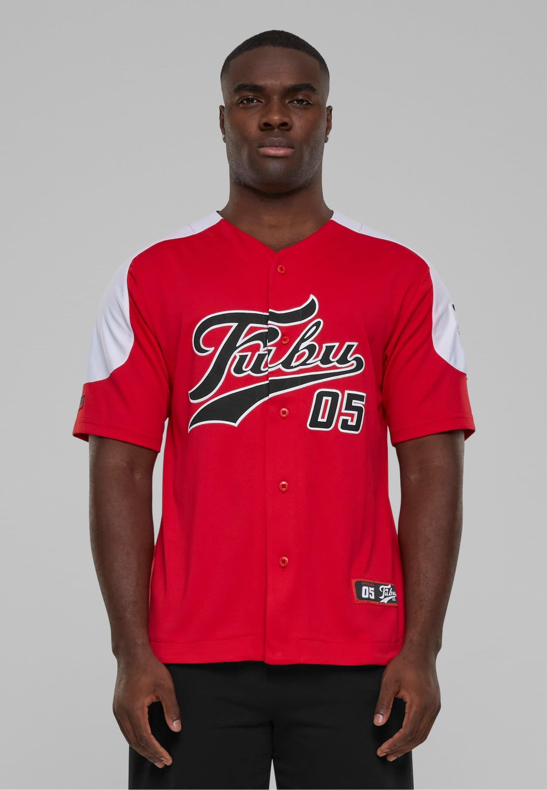 Fubu T-Shirt »Fubu Herren FM222-019-1 FUBU Varsity Block Baseball Jersey«, (1 tlg.)