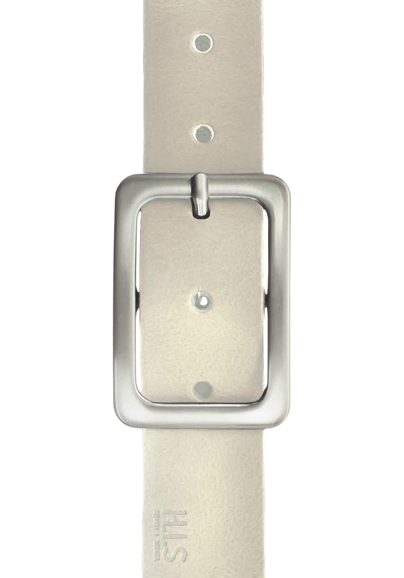 H.I.S Ledergürtel Schließe in glänzend satiniertem Silber - demnächste NEU günstig online kaufen