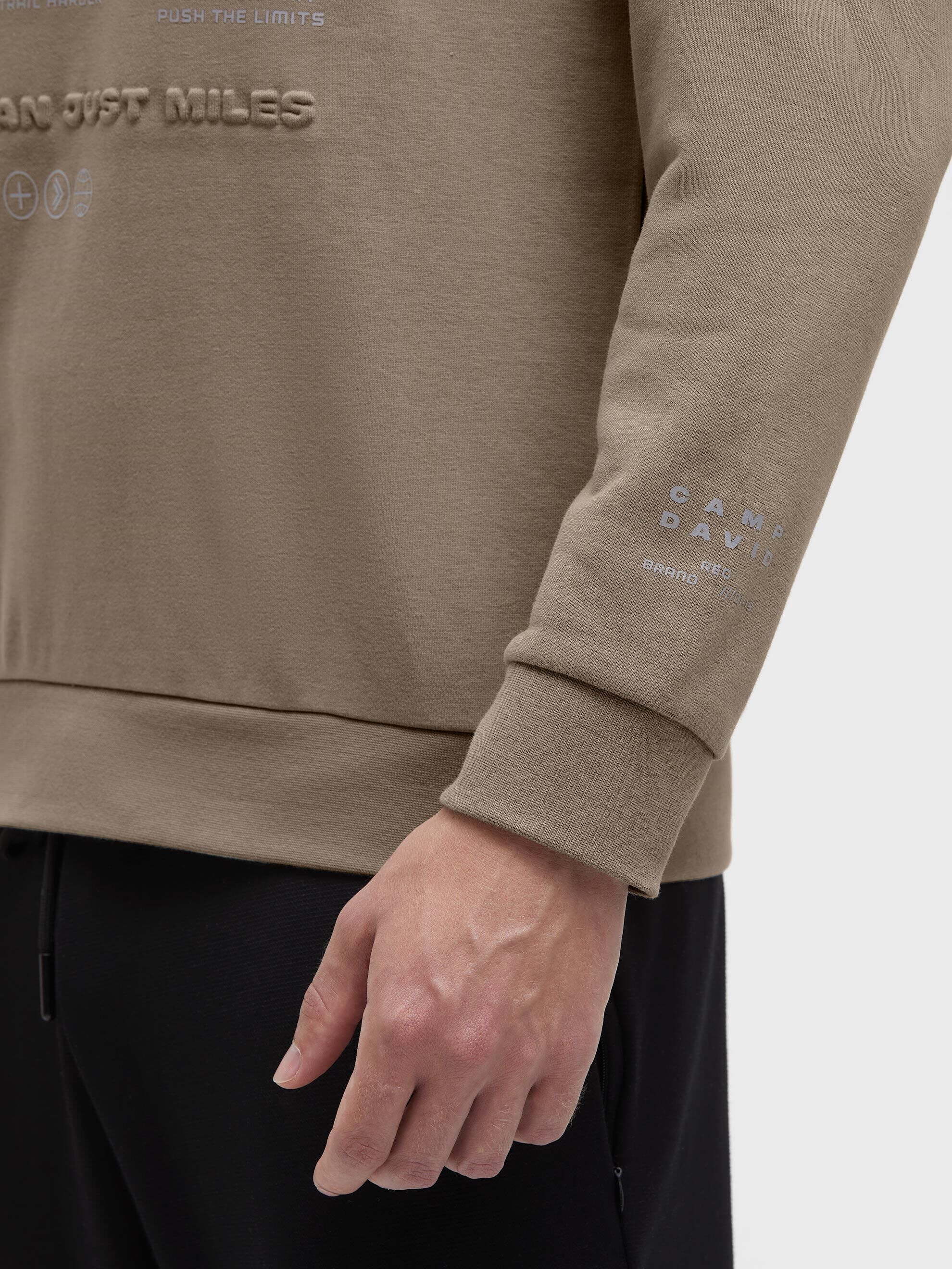 CAMP DAVID Sweater , mit Baumwolle
