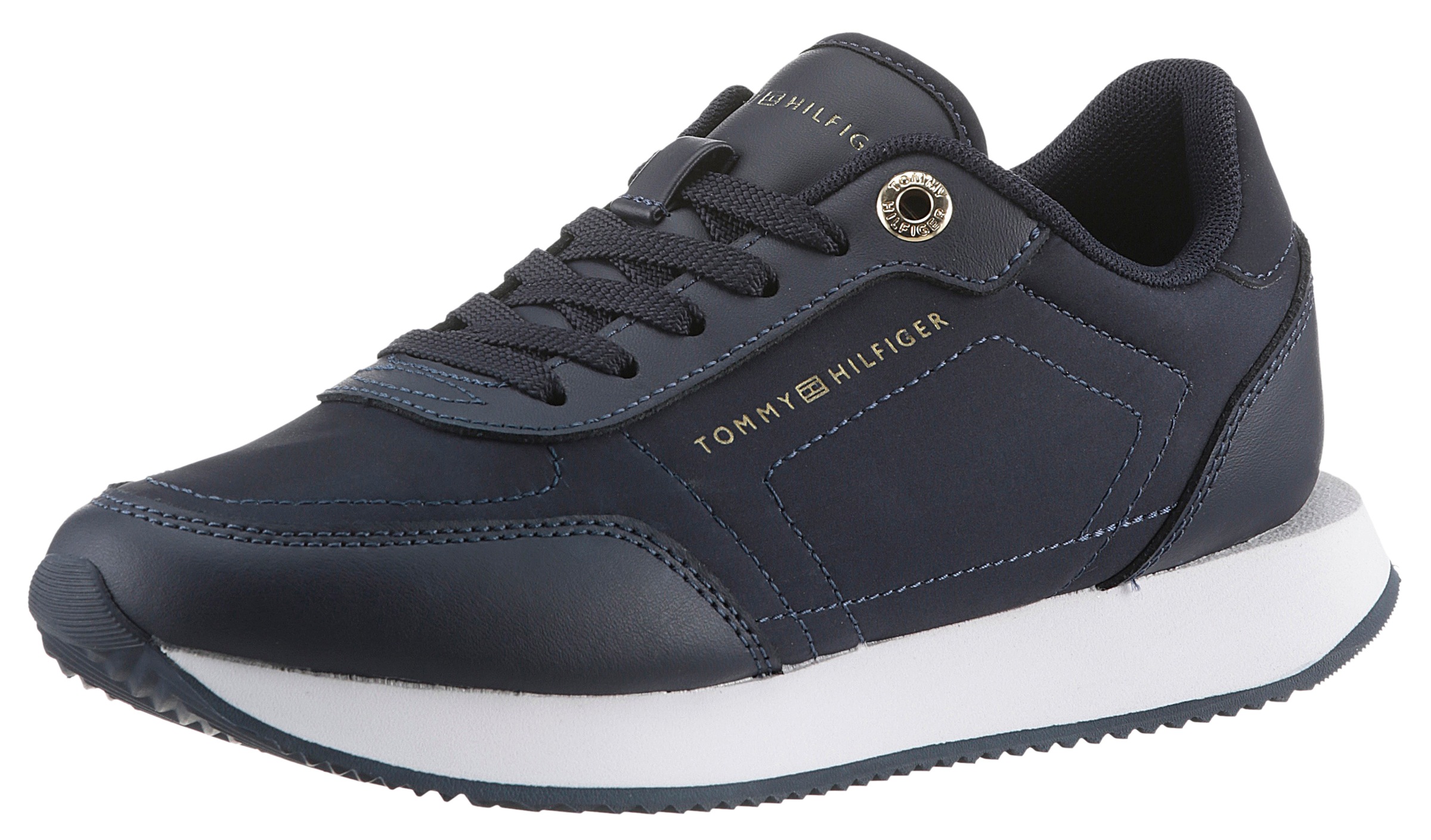 TOMMY HILFIGER Sneaker Freizeitschuh pusbačiai Suvars...