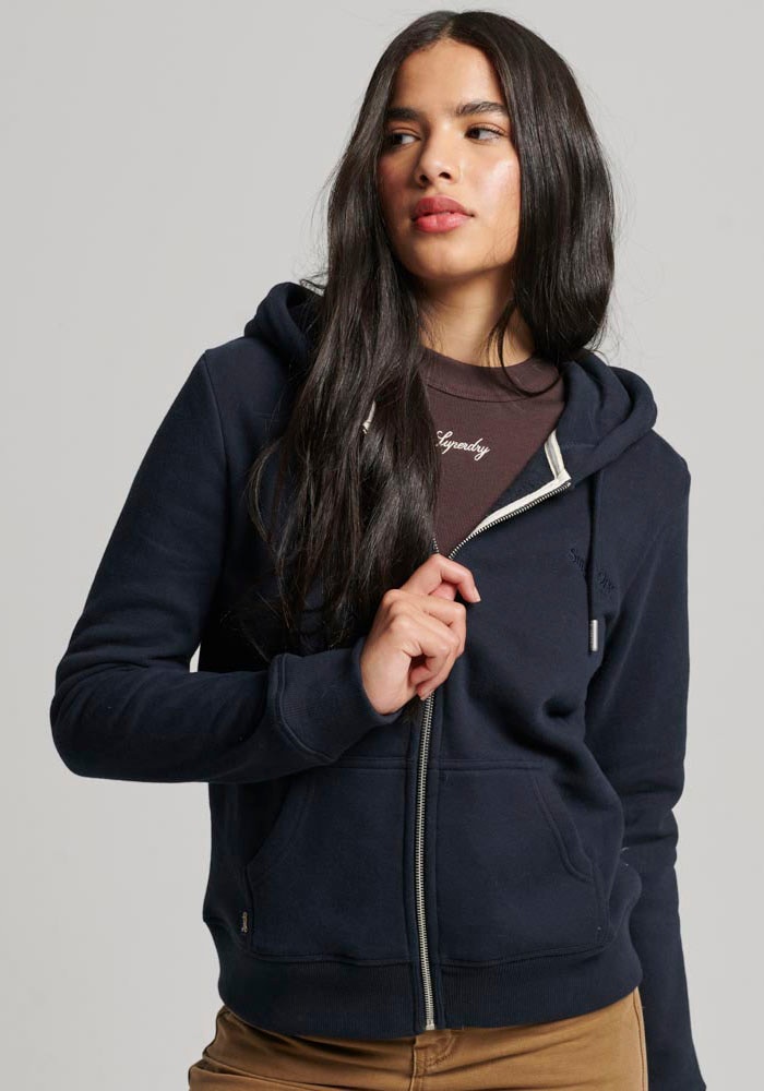 Superdry Kapuzensweatjacke »ESSENTIAL LOGO ZIP kaufen BAUR HOODIE« 