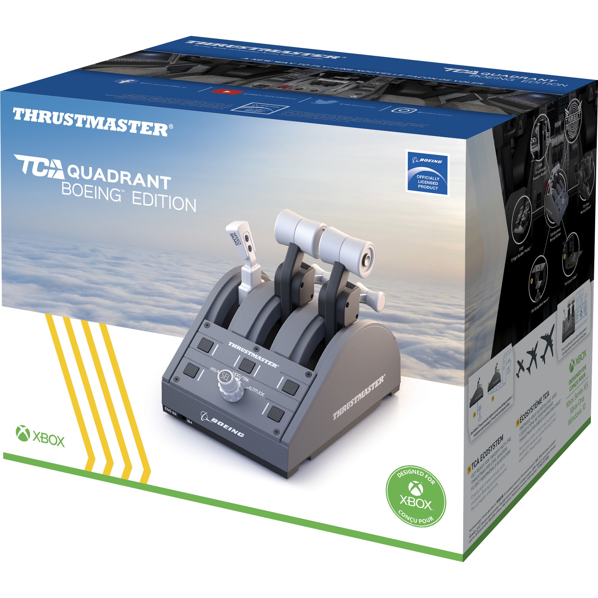 Thrustmaster Joystick »TCA Quadrant Boeing Edition«