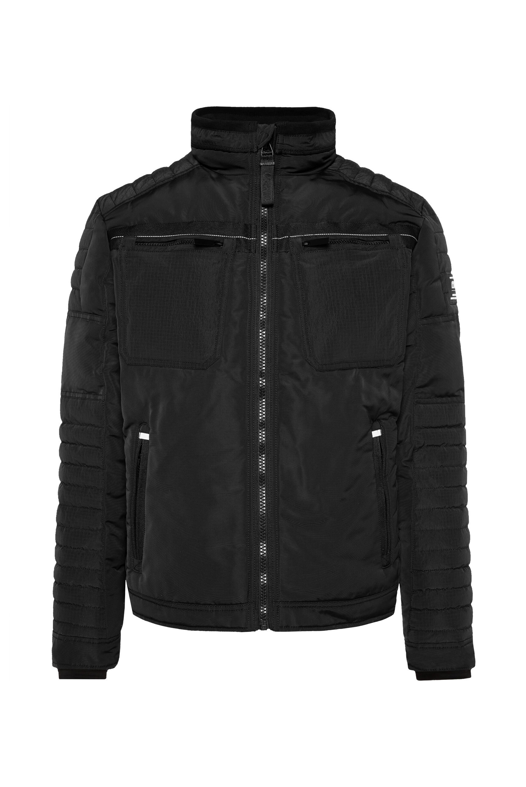 CMPD Bikerjacke ohne Kapuze mit Windbreaker-Bündchen günstig online kaufen