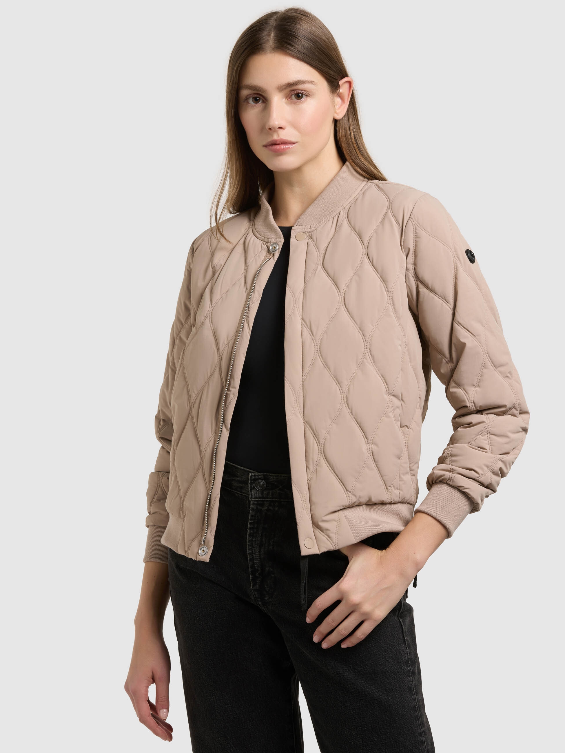 khujo Steppjacke »FEEN2« ohne Kapuze