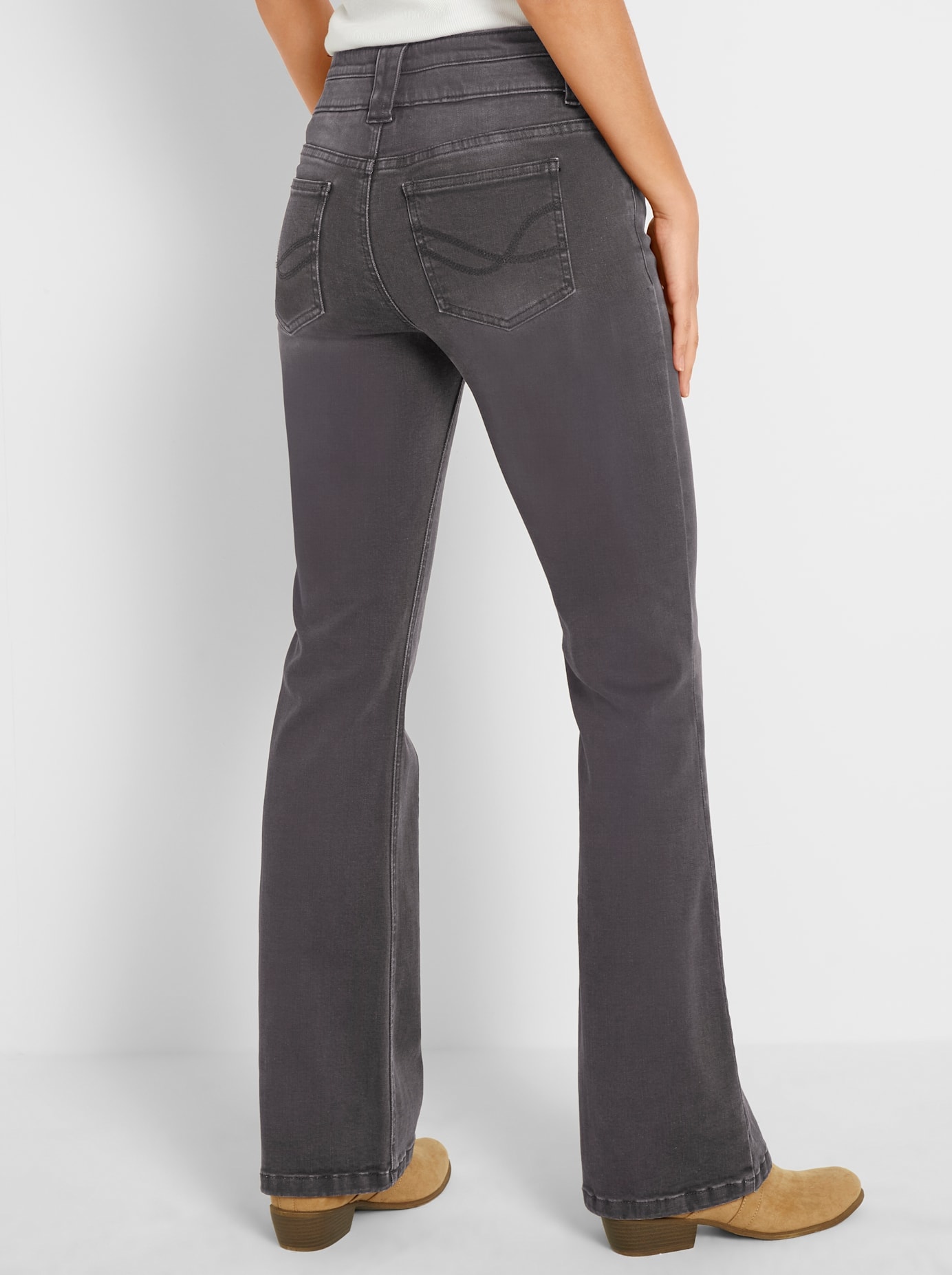 Inspirationen Bootcut-Jeans 1 Stk. tlg. günstig online kaufen