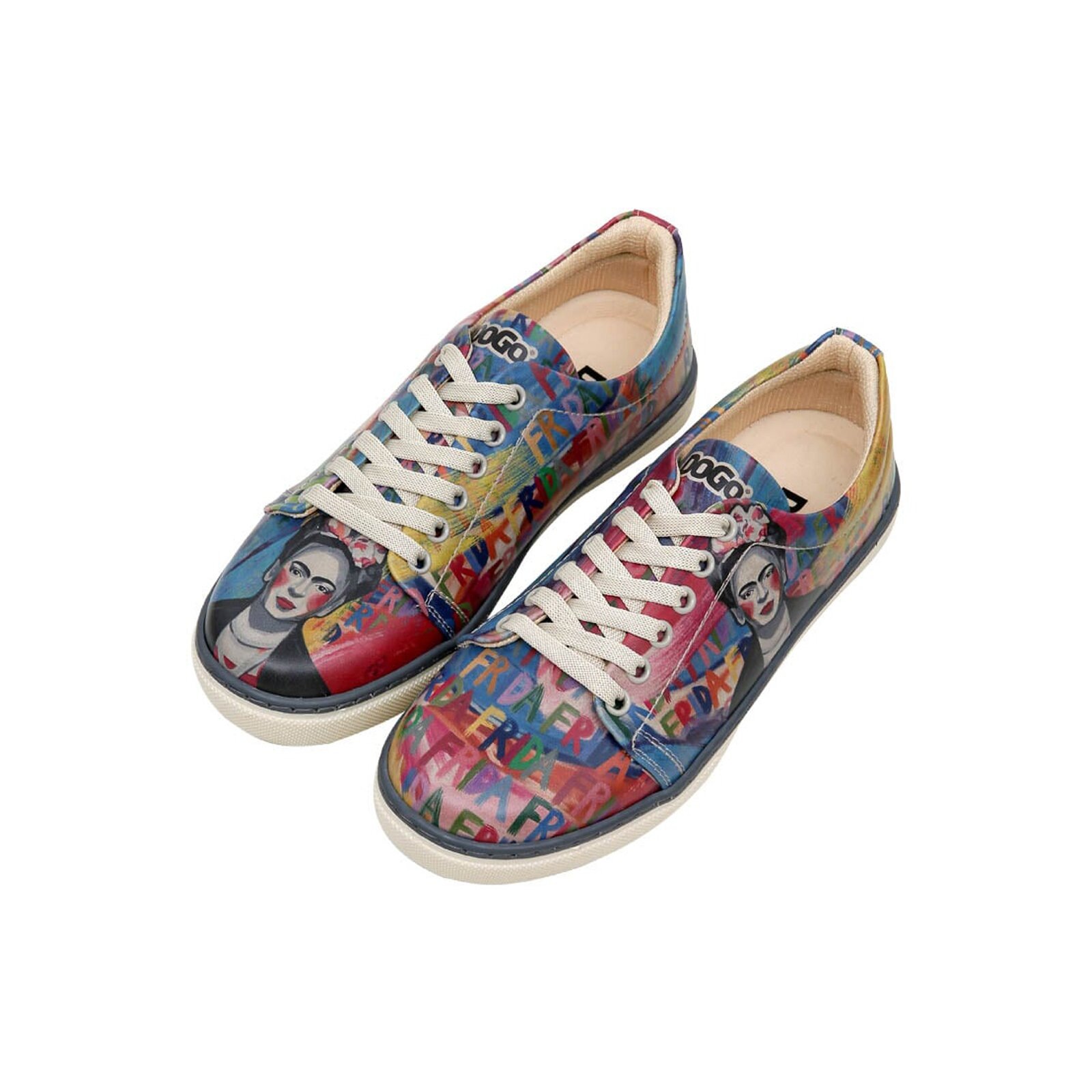 DOGO Sneaker "Sneaker Frida-Kahlo-In-Letters Damen Sneaker / Female", Vegan günstig online kaufen