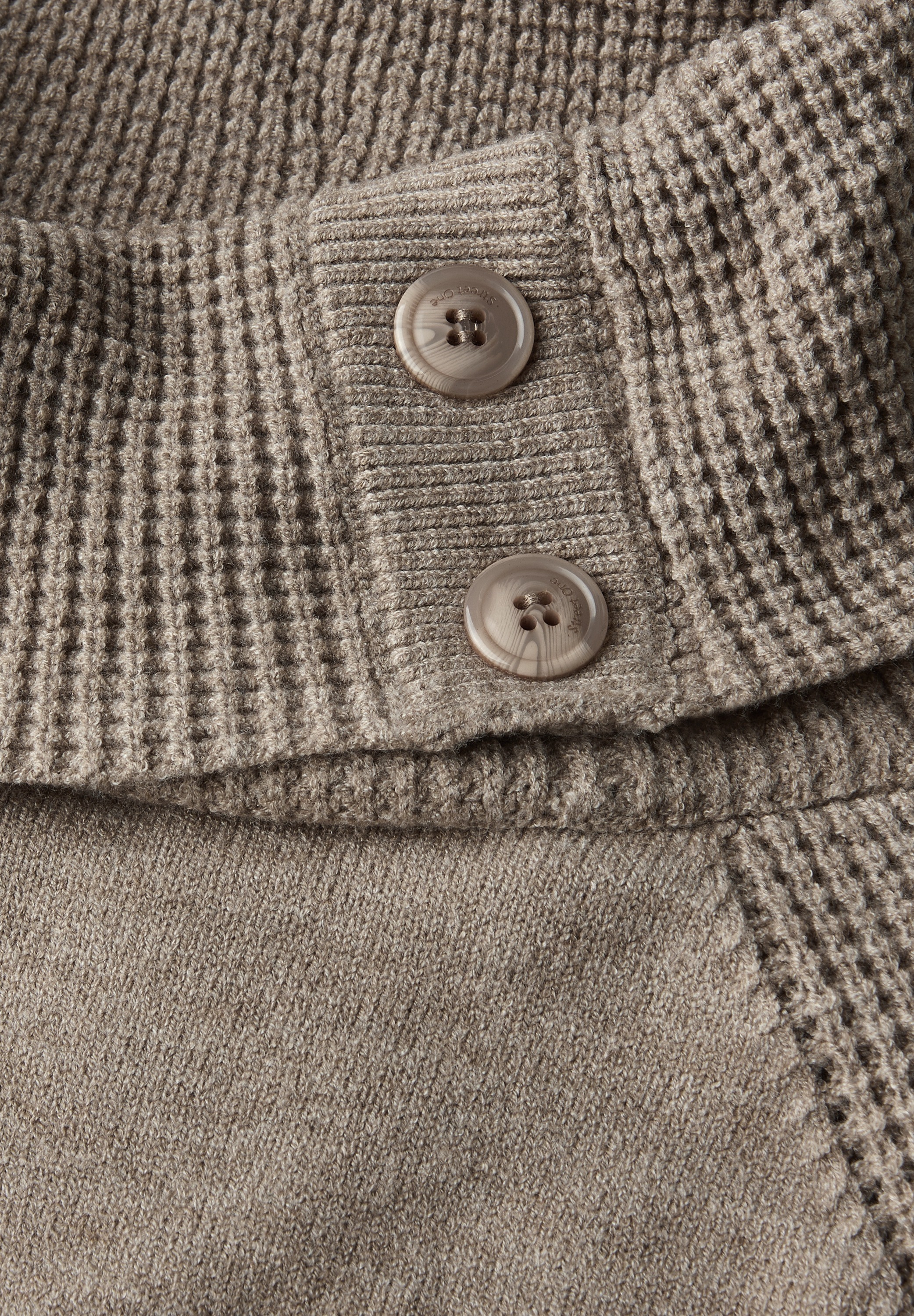 STREET ONE Rollkragenpullover mit Stehkragen