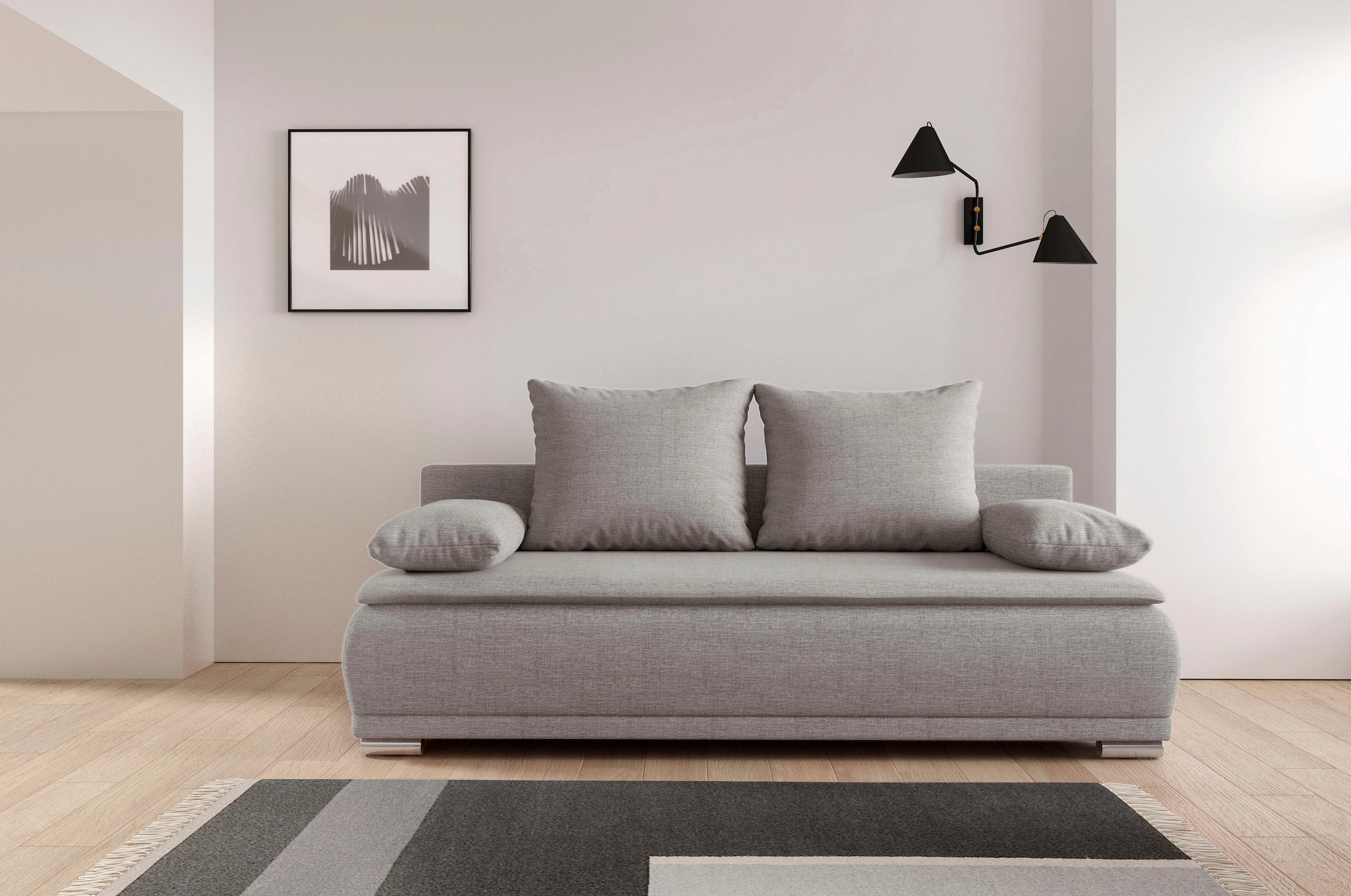 Schlafsofa »Biggi«, 2-Sitzer Sofa & Schlafcouch