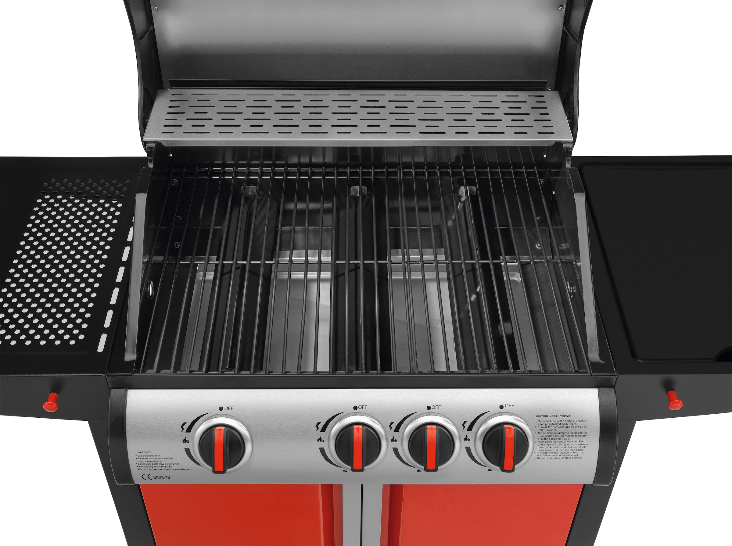 JUSTUS Gasgrill »Genius«, BxTxH: 122x57x106 cm