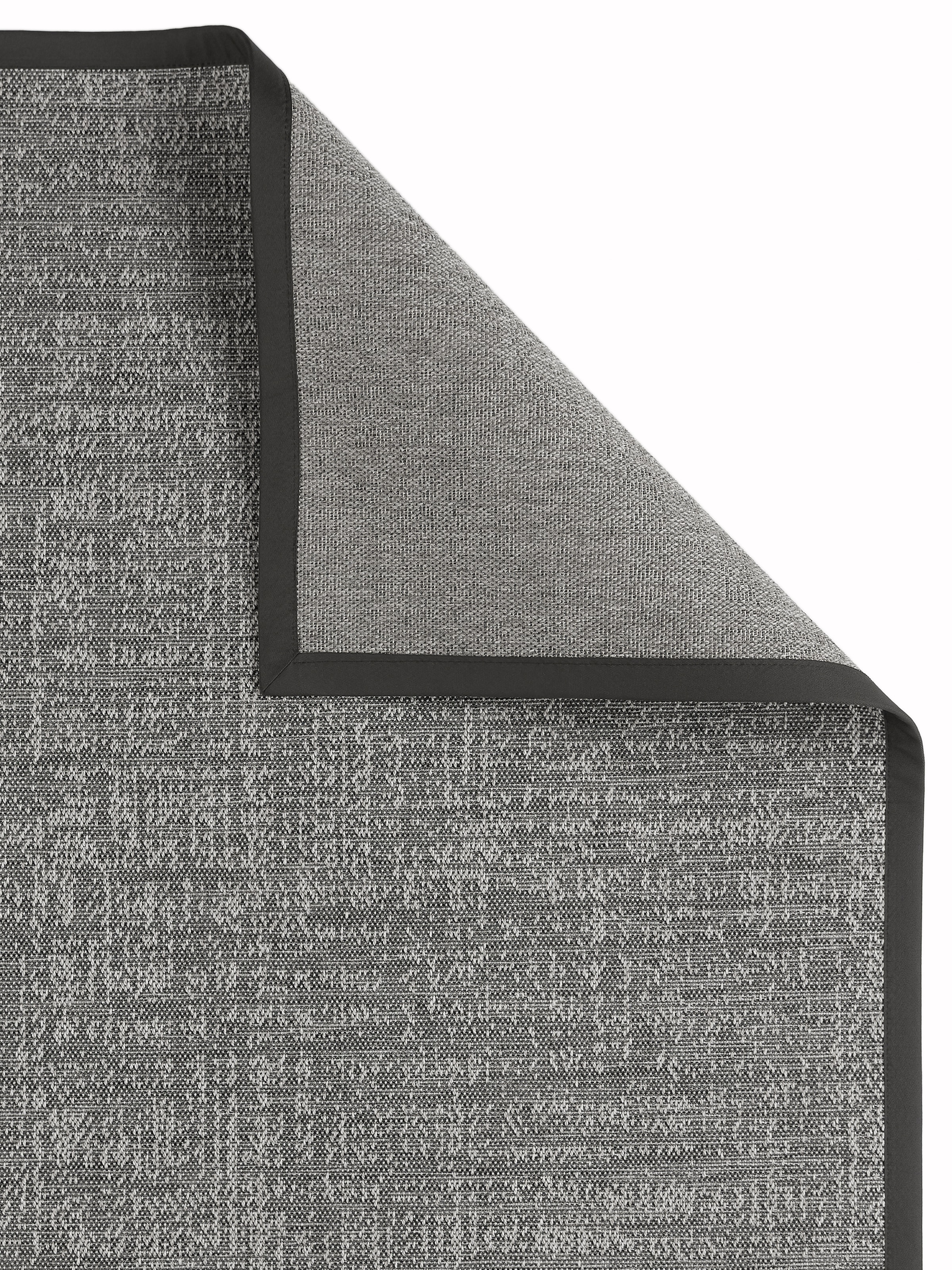 Dekowe Teppich »Basic S2 Chiffron«, rechteckig, 10 mm Höhe, meliert, moderne Optik, mit Bordüre, In- und Outdoor geeignet