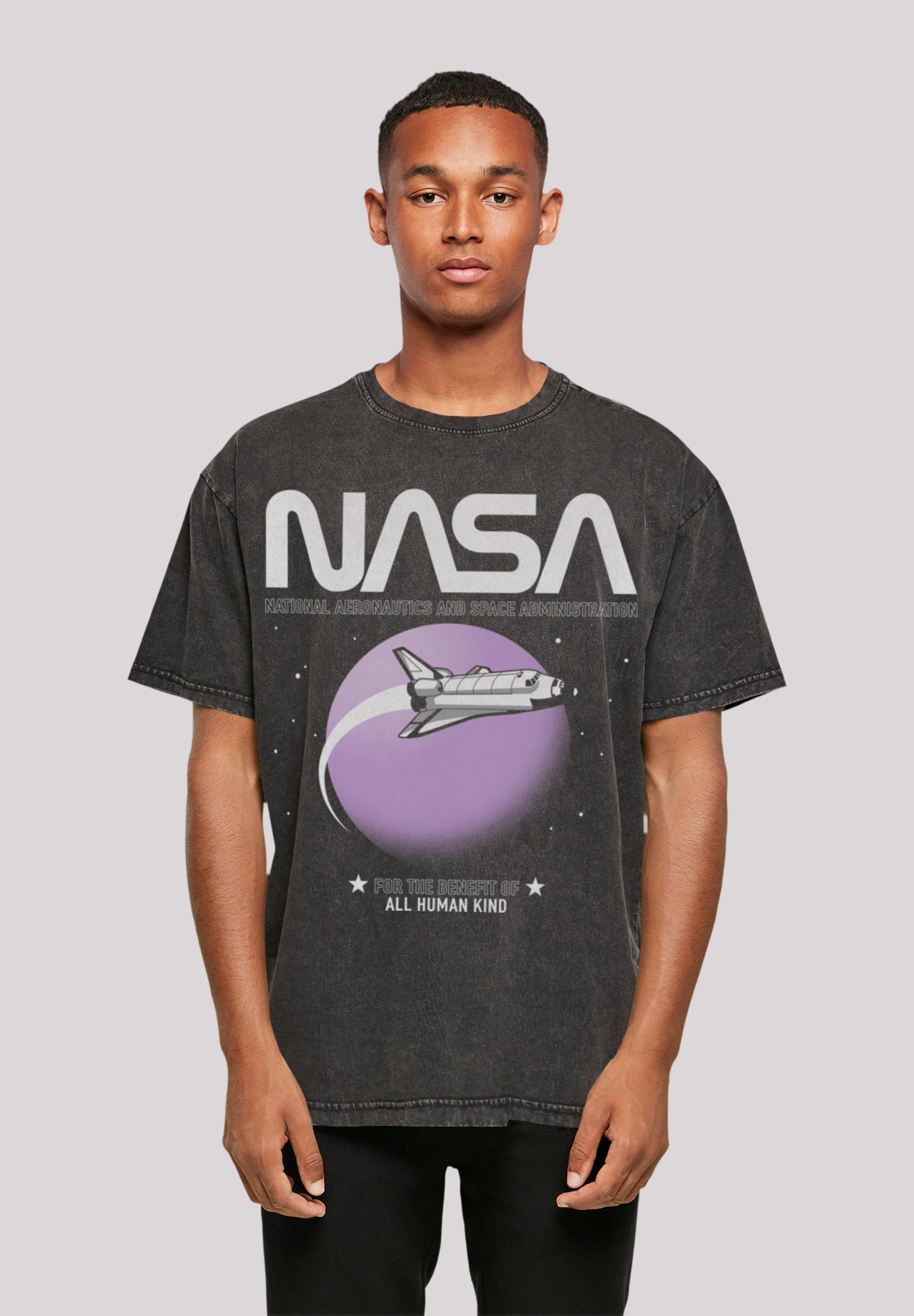 F4NT4STIC T-Shirt "NASA Shuttle Orbit", Print günstig online kaufen