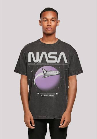 F4NT4STIC Marškinėliai »NASA Shuttle Orbit« Prin...