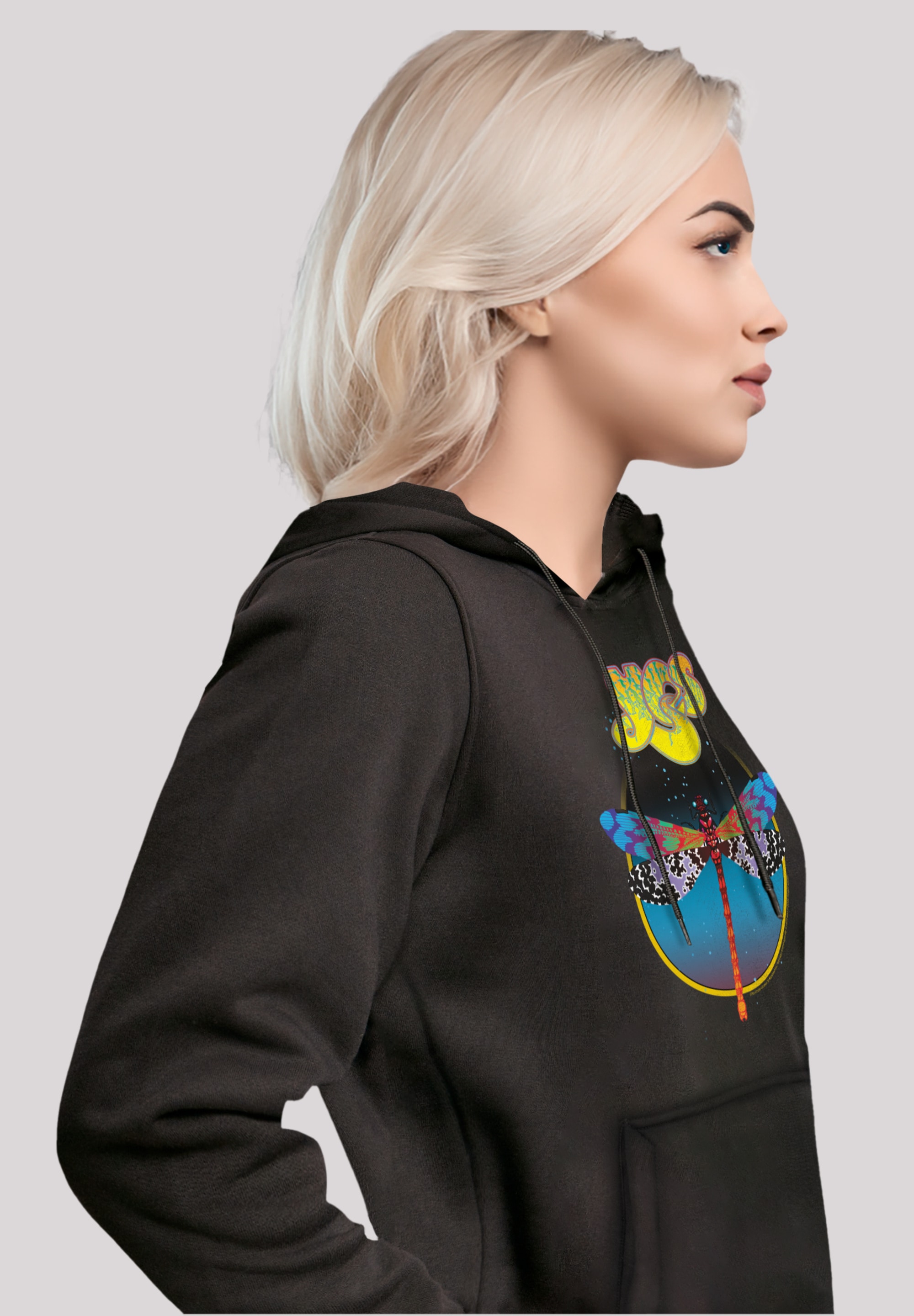 F4NT4STIC Kapuzenpullover »YES Dragonfly Tour V1«, Premium Qualität