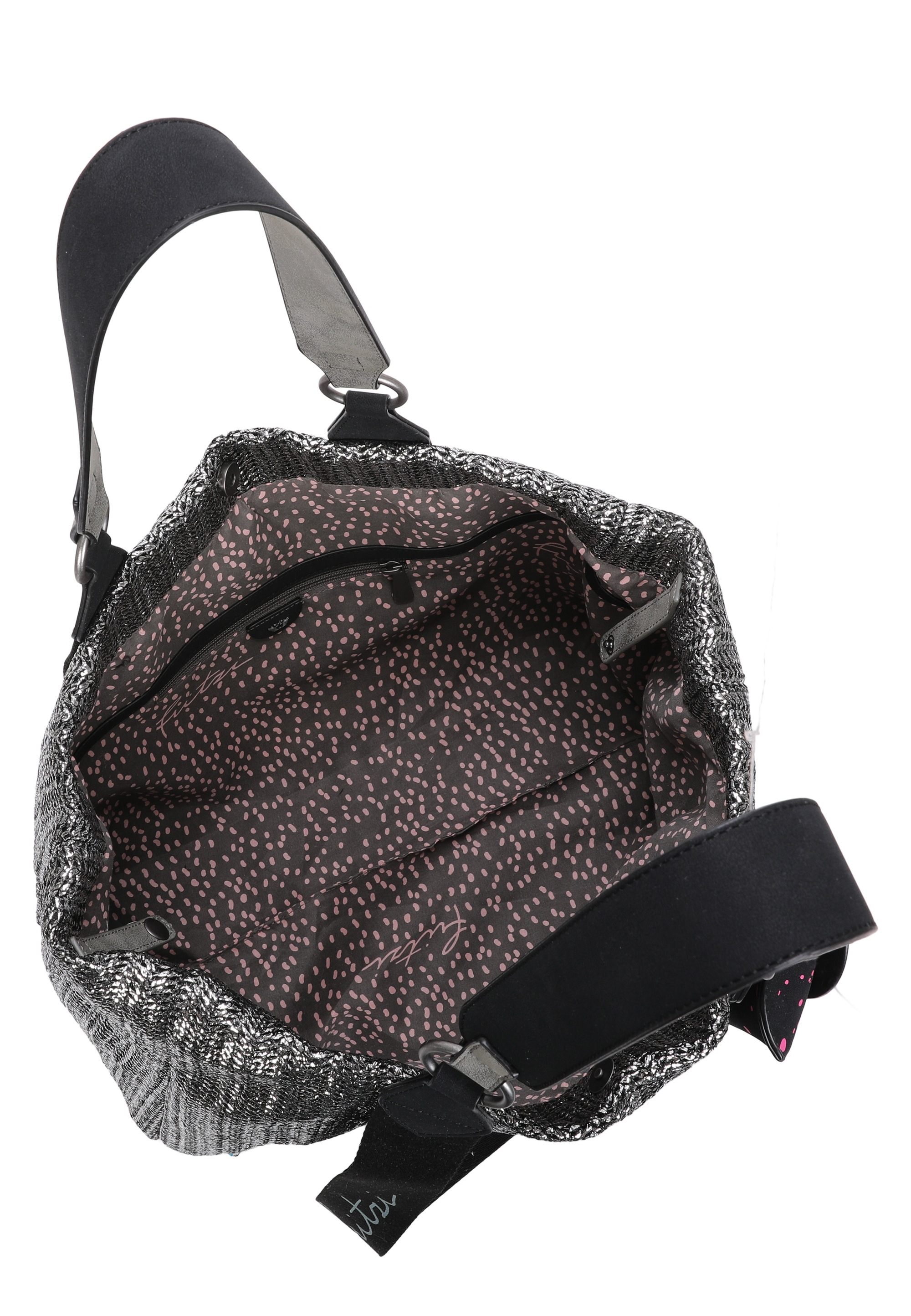 Fritzi aus Preußen Henkeltasche »Izzy Medium Limited Painted Straw«, mit abnehmbarem Brillenetui
